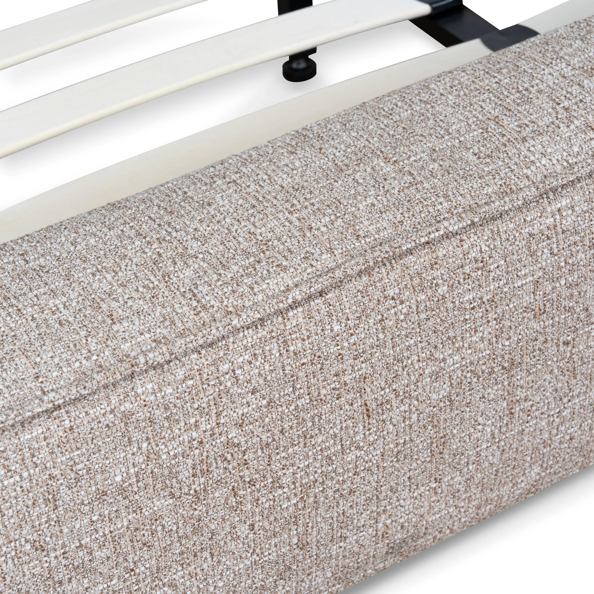 CBD10520-YO Fabric King Bed Frame - Stonish Beige - Image 13