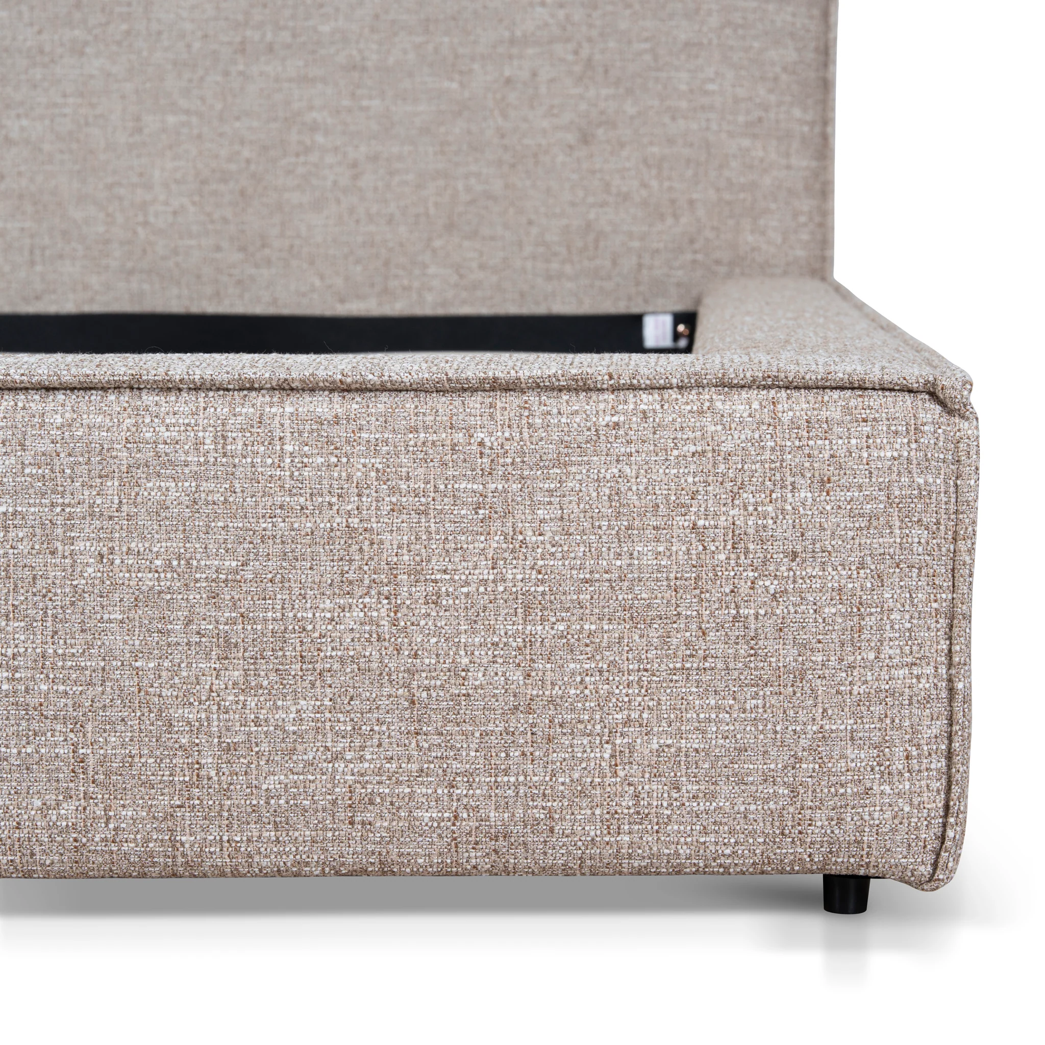 CBD10520-YO Fabric King Bed Frame - Stonish Beige - Image 15