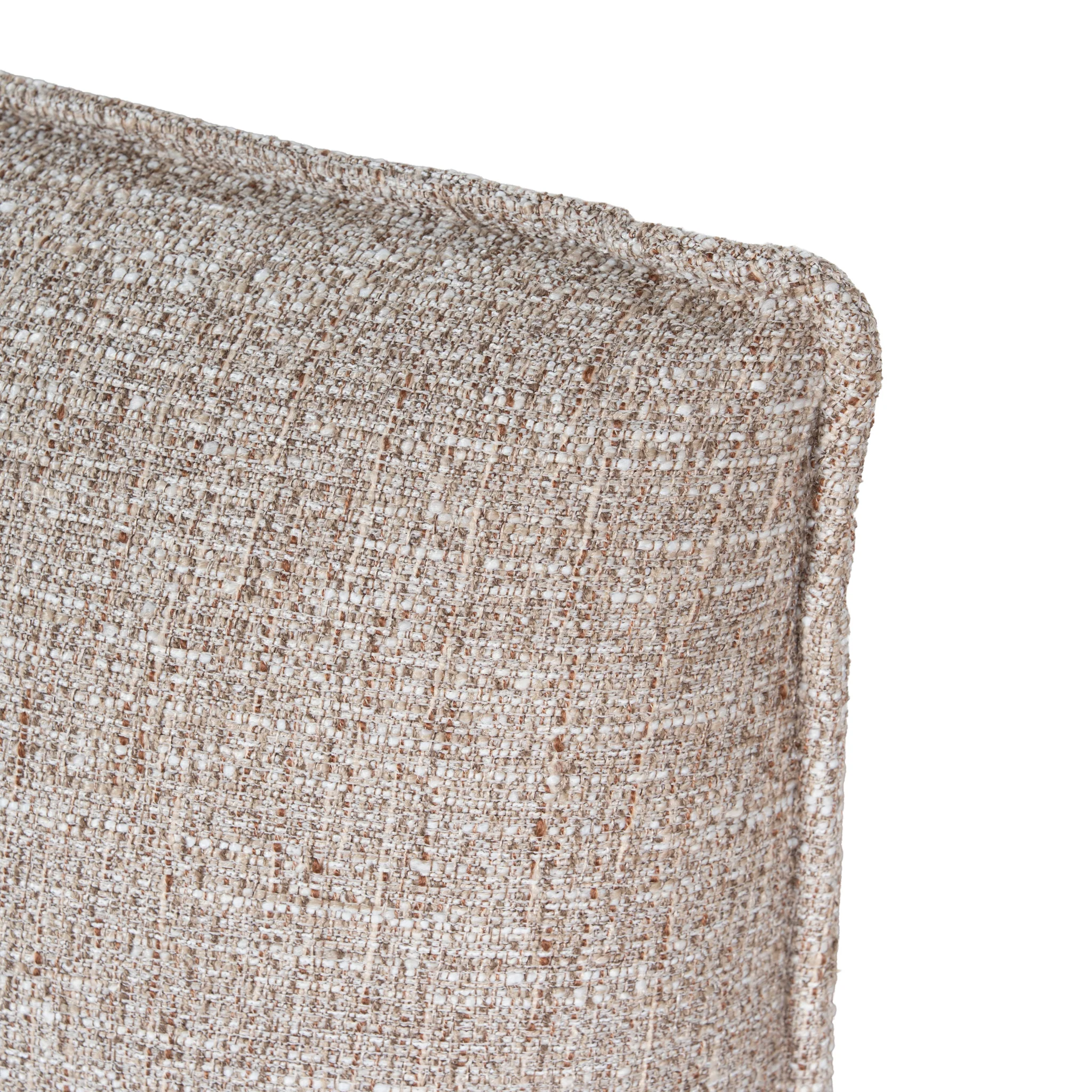 CBD10521-YO Fabric Queen Bed Frame - Stonish Beige - Image 10