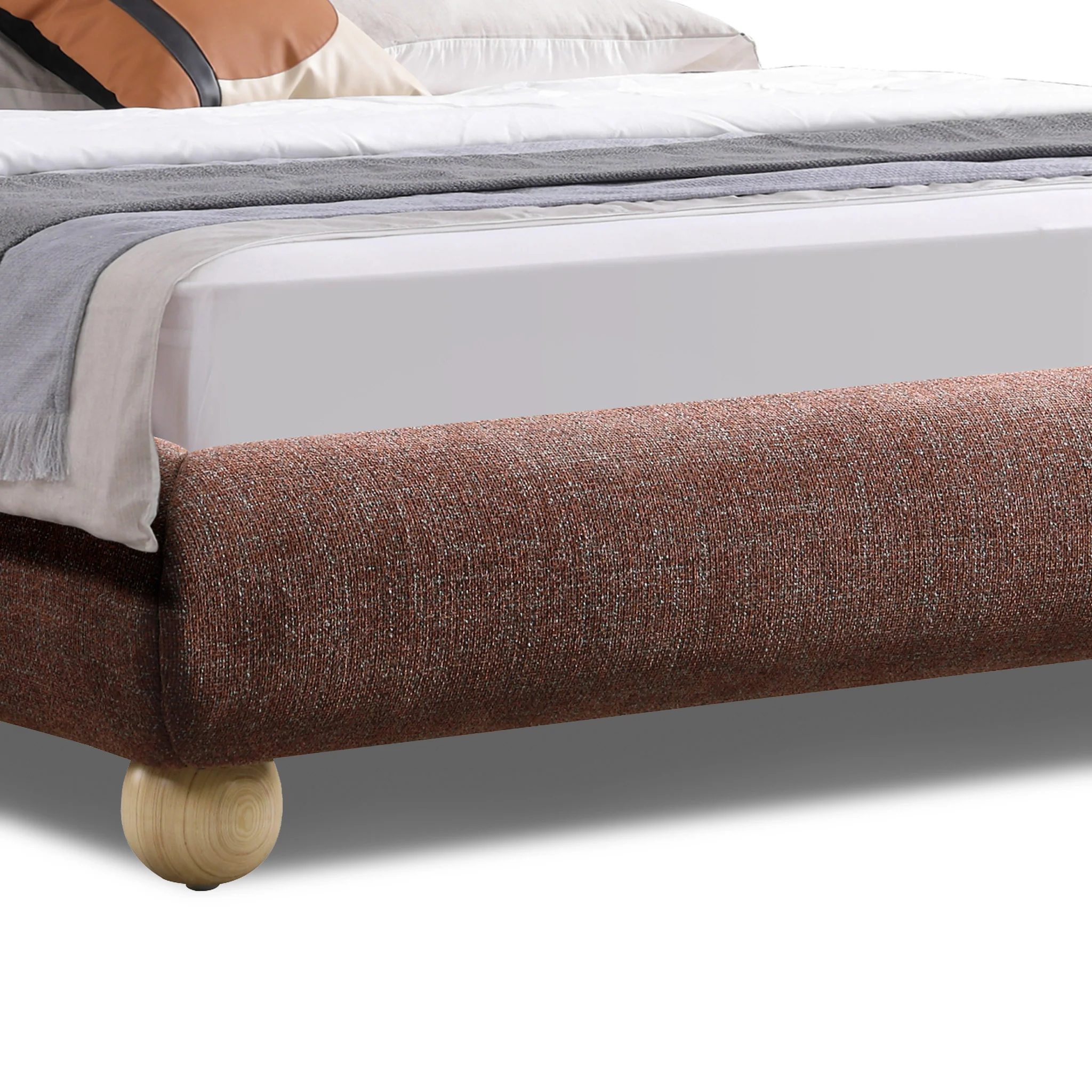 CBD12381-YO King Bed - Moss Brown - Image 4