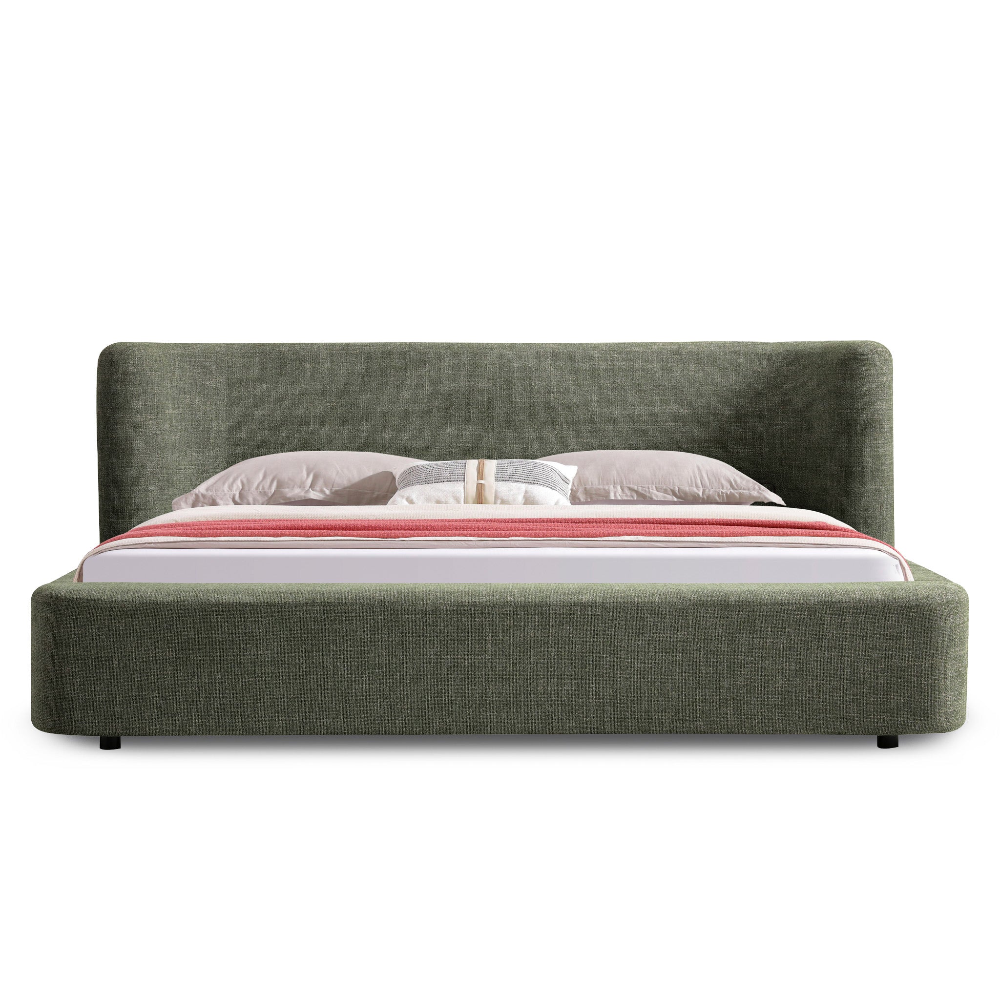 CBD12387-YO Queen Bed - Kaitoke Green - Image 2