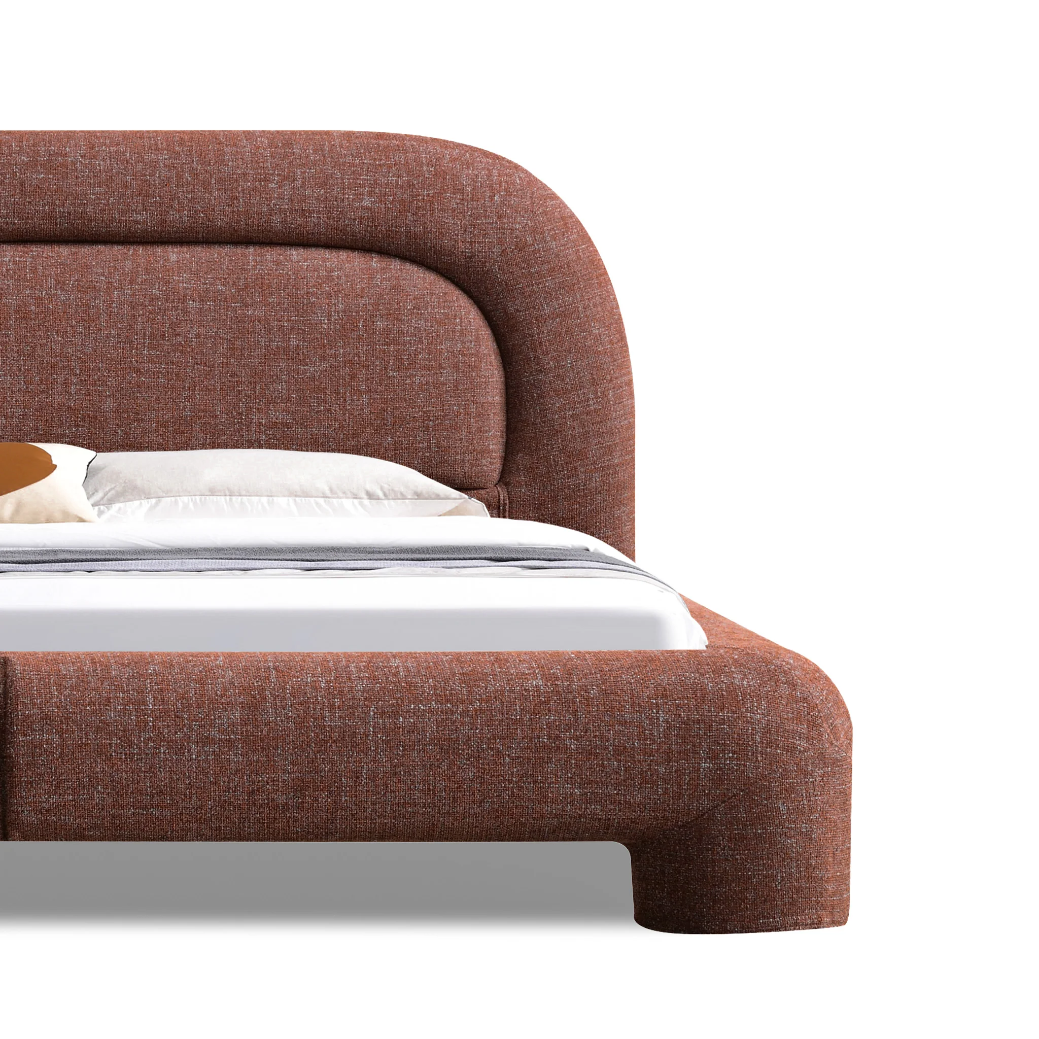 CBD12389-YO Queen Bed - Moss Brown - Image 4