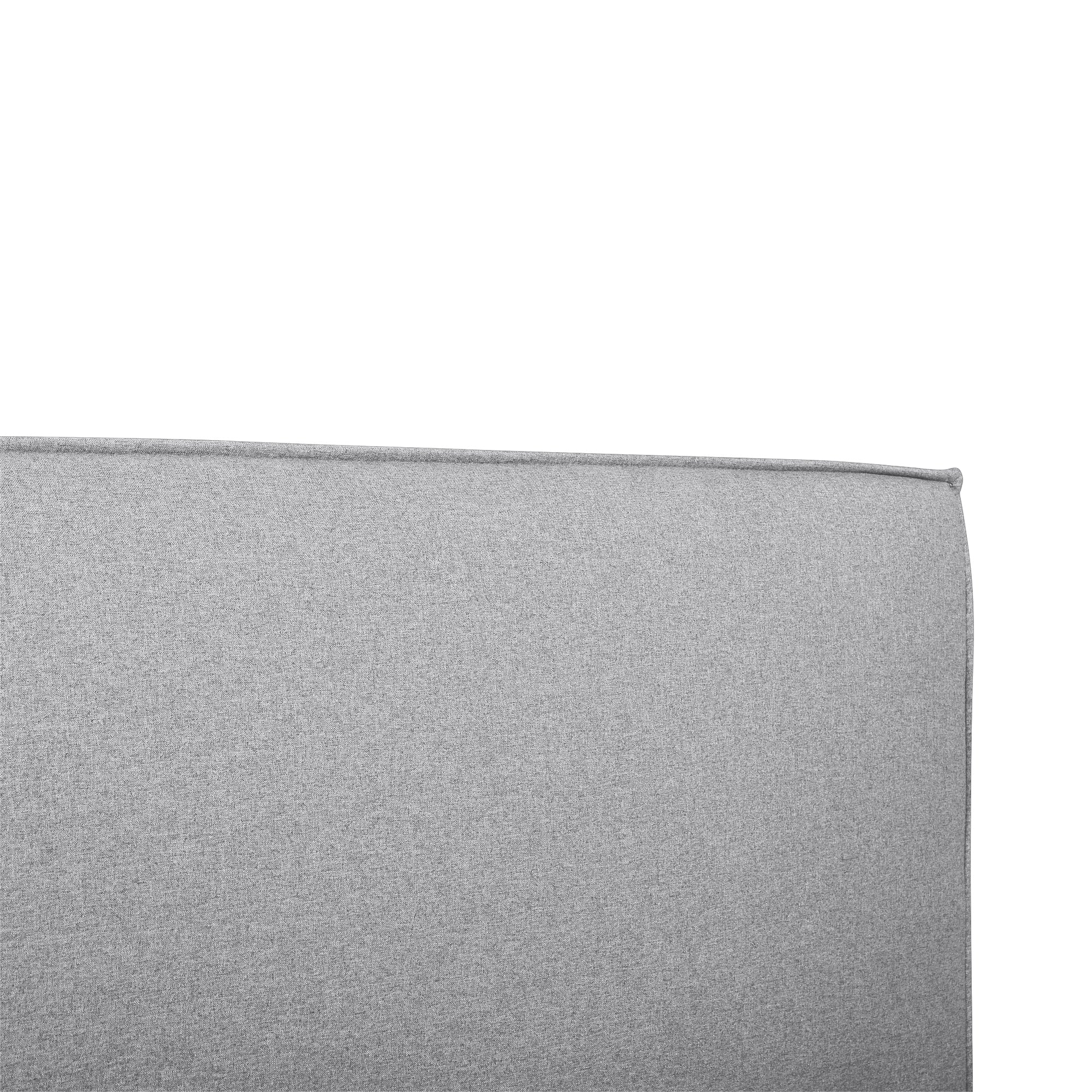CBD2999-YO - King Bed Frame - Pearl Grey Fabric - Image 6