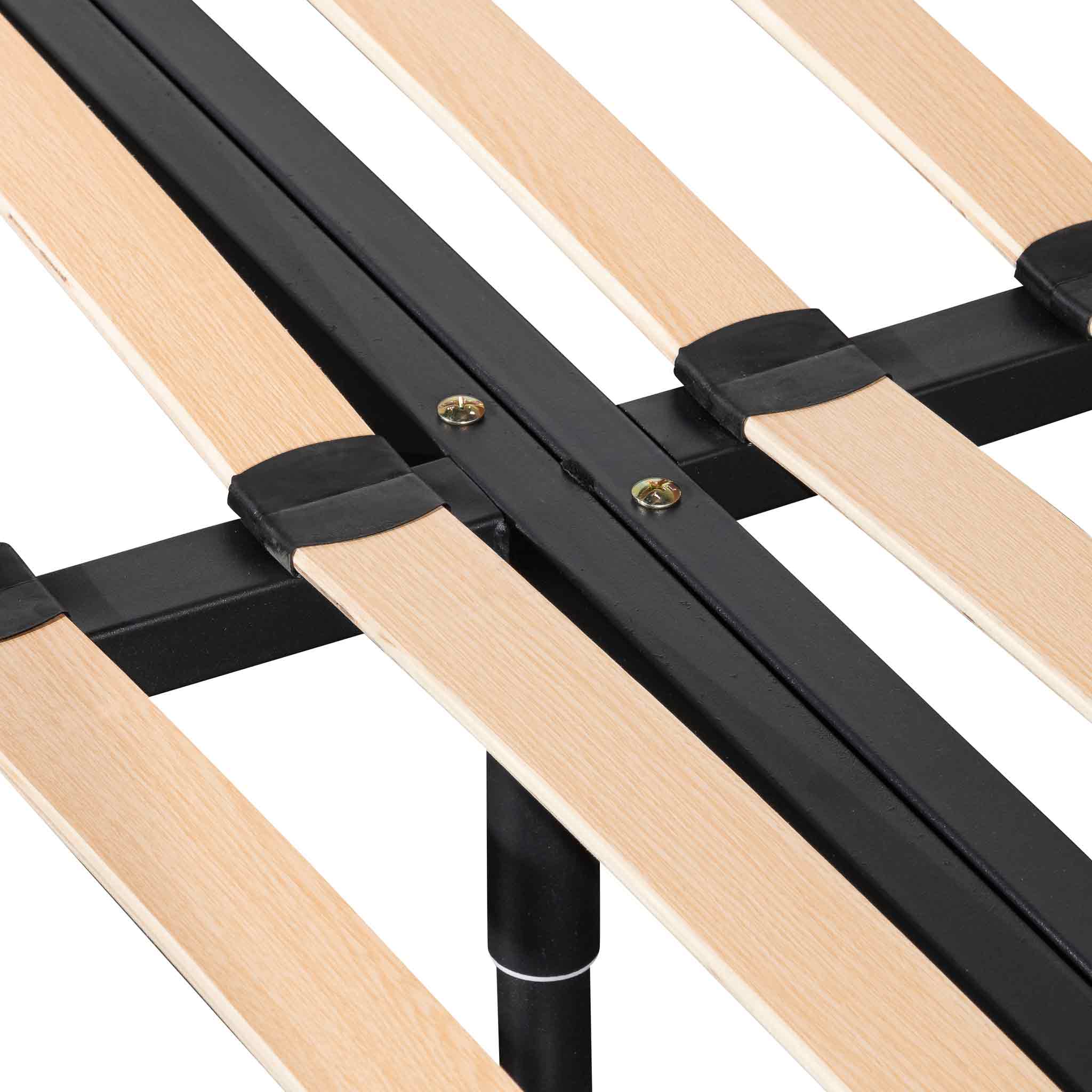 CBD6279-MI King Bed Frame - Blush Peach Velvet - Image 10