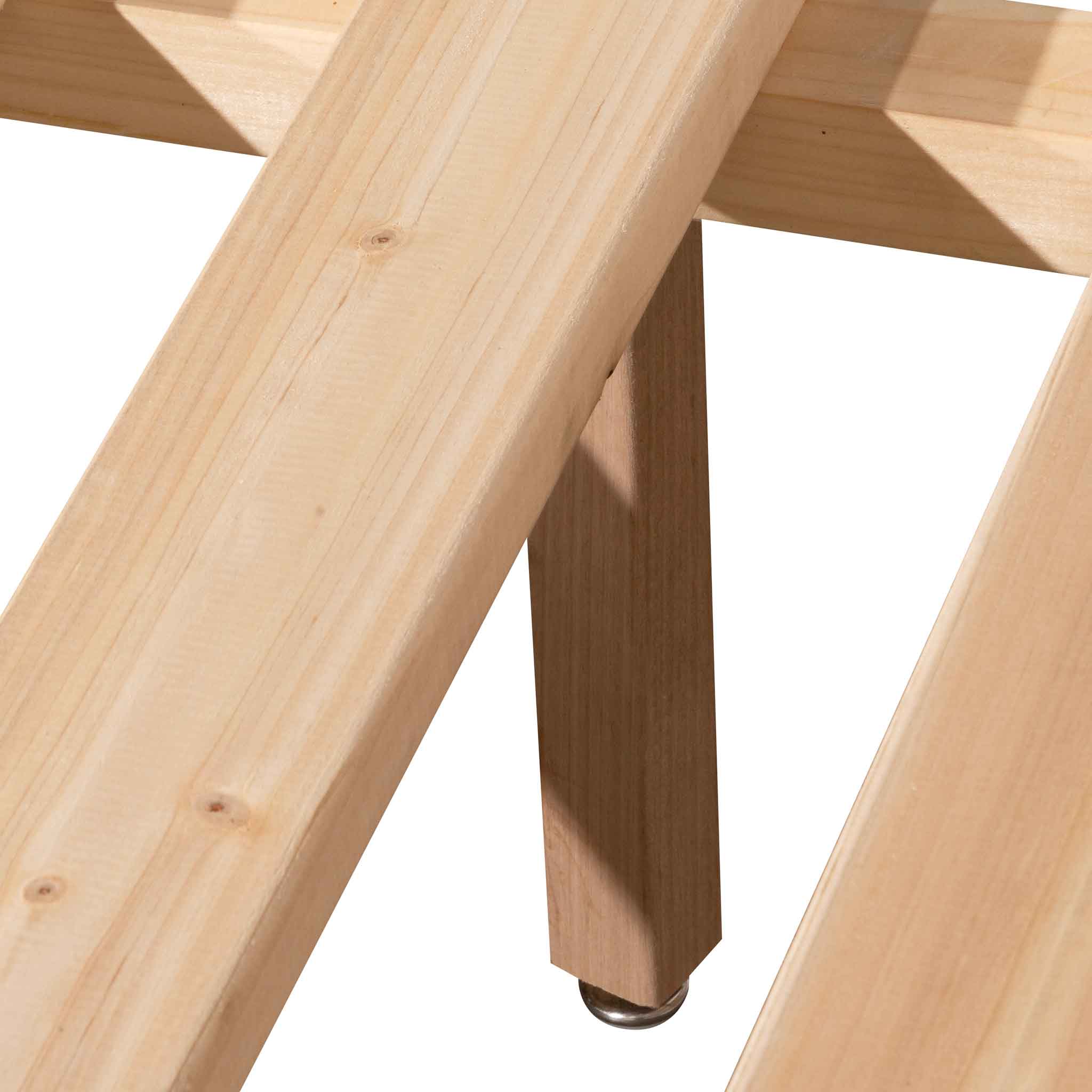 CBD6335-AW King Sized Bed Frame - Messmate - Image 11