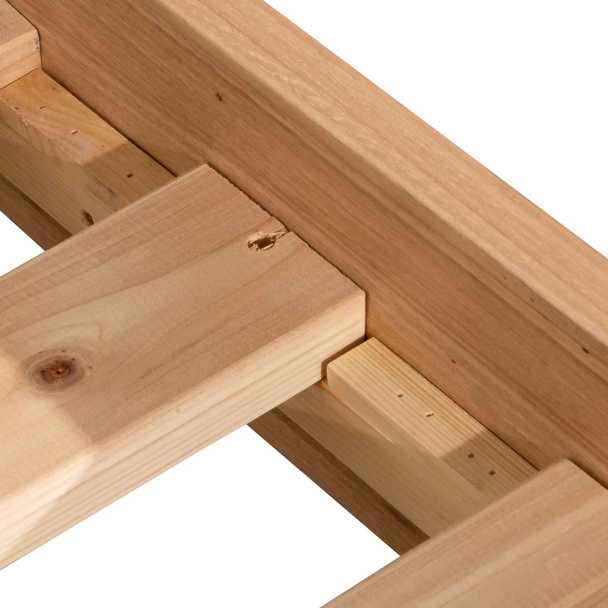 CBD6335-AW King Sized Bed Frame - Messmate - Image 9