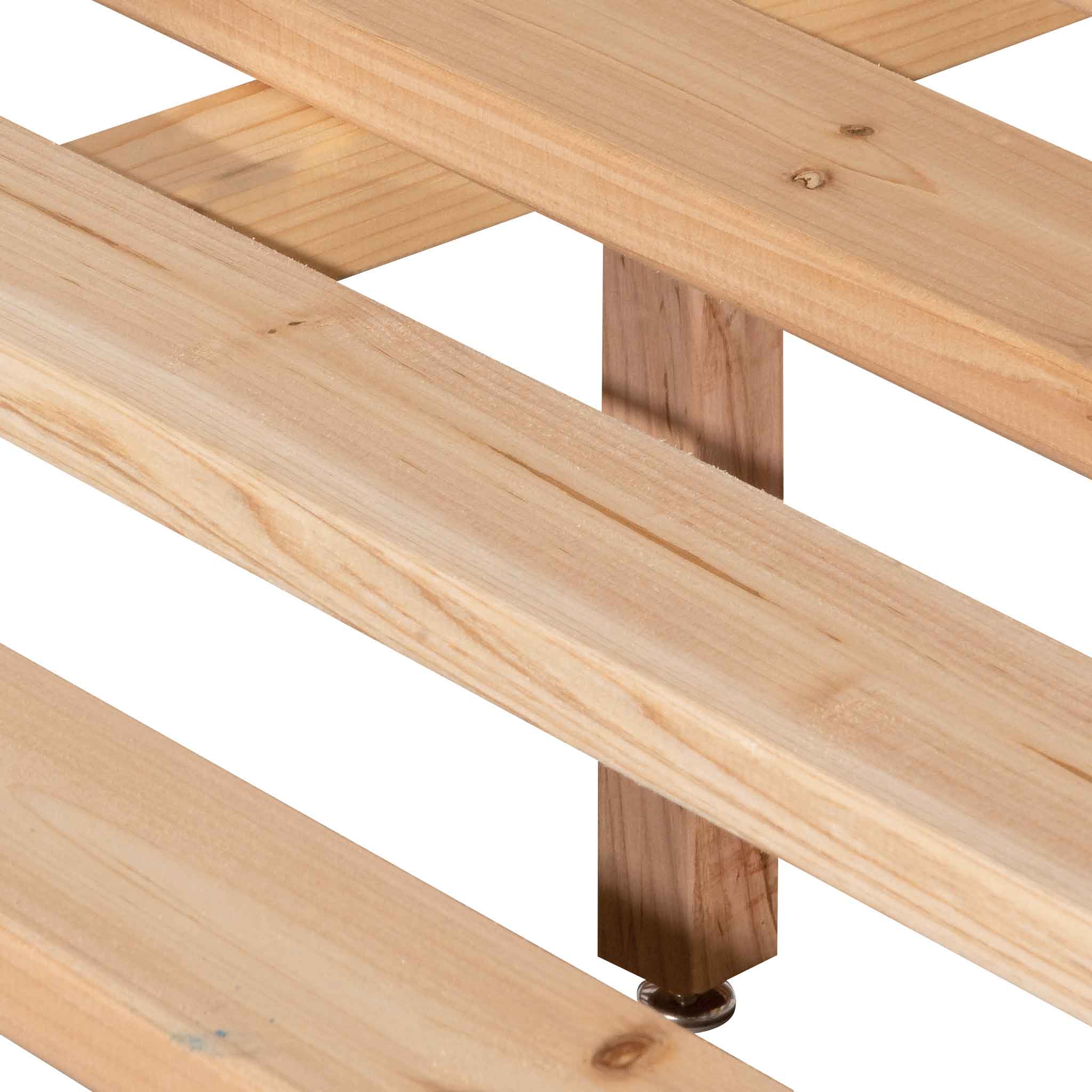 CBD6336-AW Queen Sized Bed Frame - Messmate - Image 10