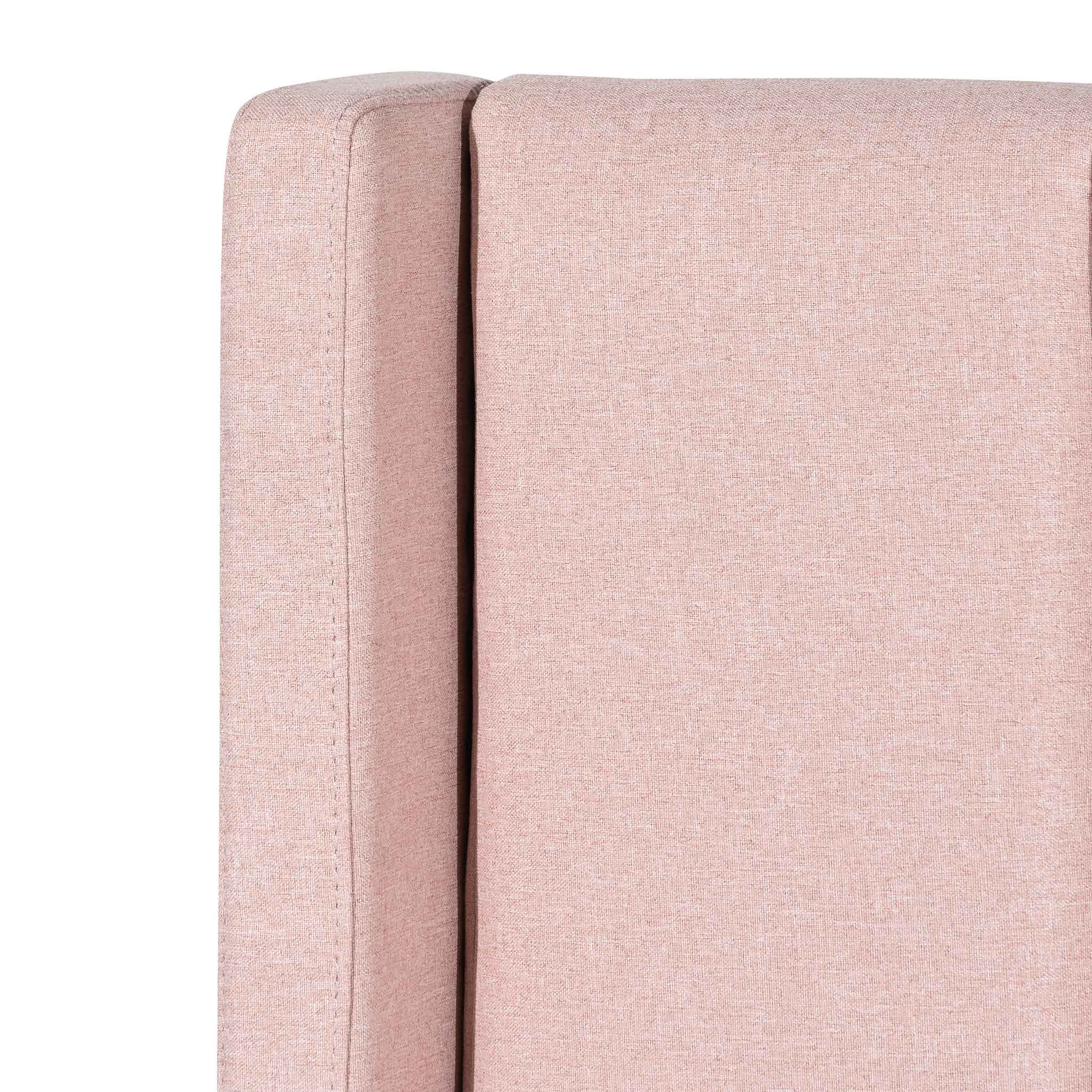 CBD6357-YO Fabric King Bed - Blush Pink with Storage - Image 10