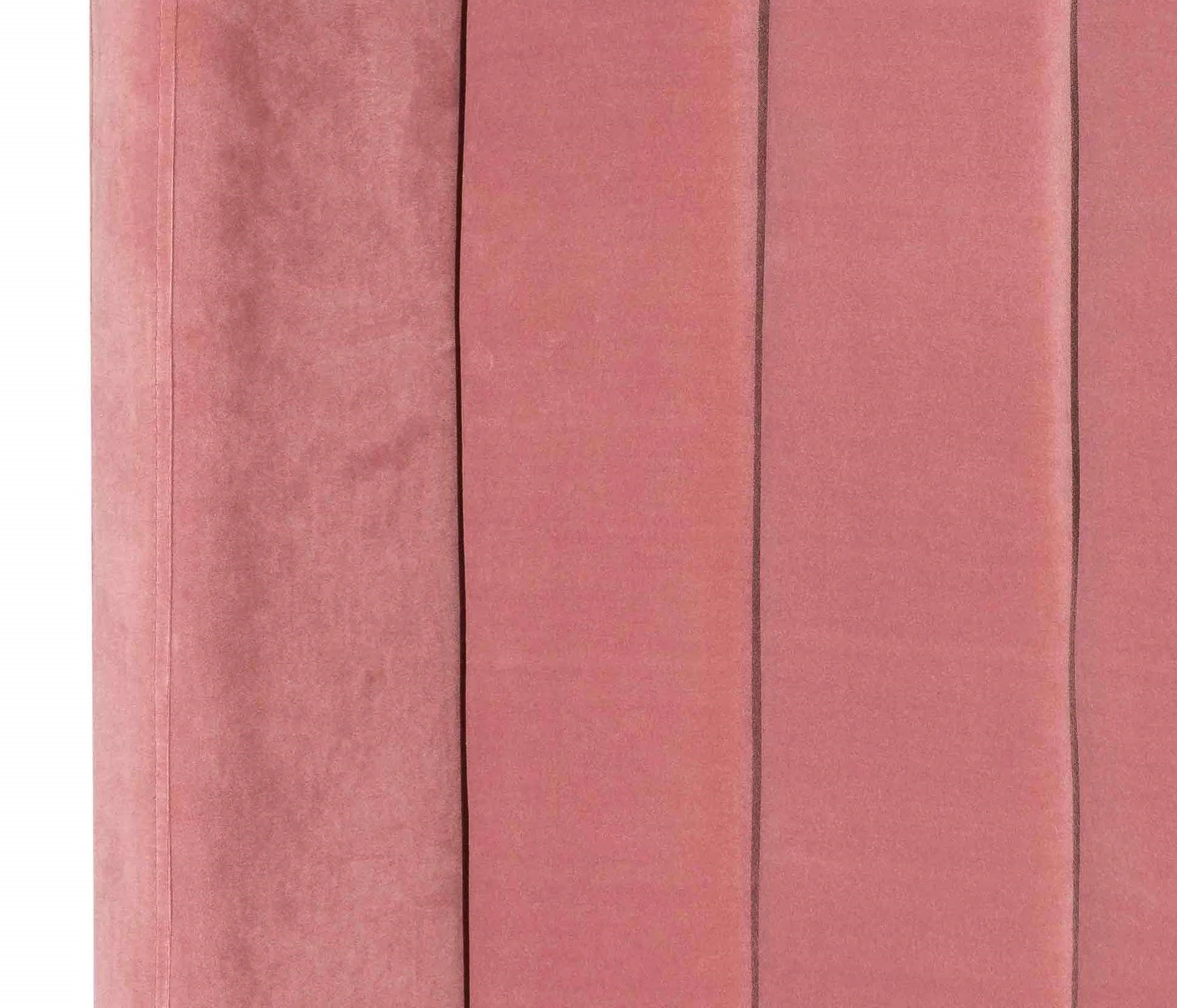 CBD6587-MI King Sized Bed Frame - Blush Peach Velvet - Image 3