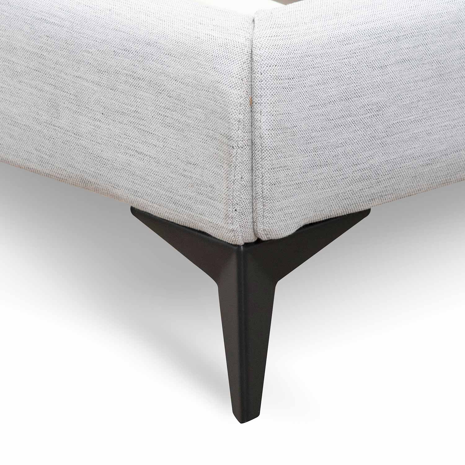 CBD6636-YO Fabric Queen Bed - Pearl Grey - Image 14