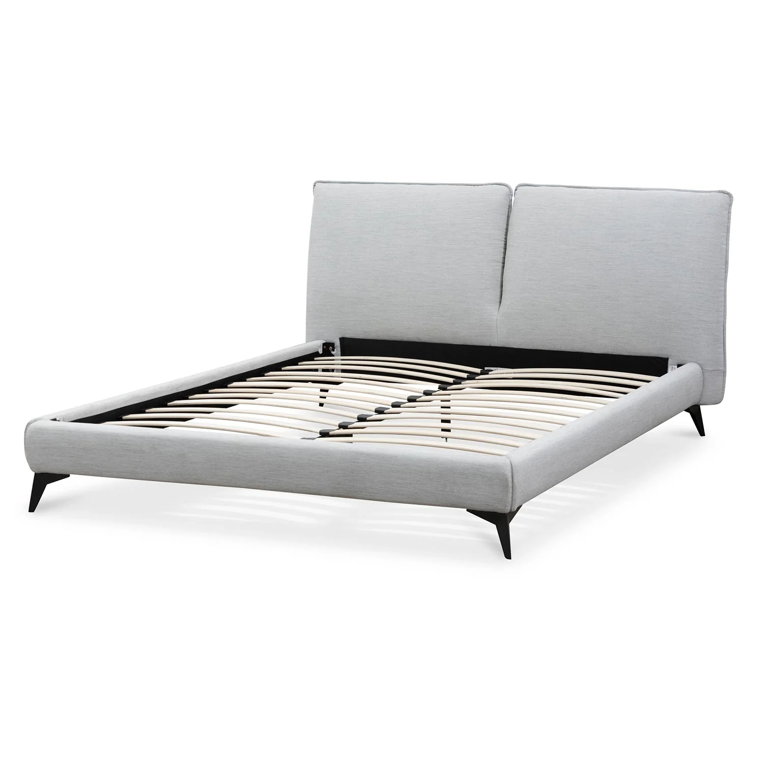 CBD6636-YO Fabric Queen Bed - Pearl Grey - Image 5