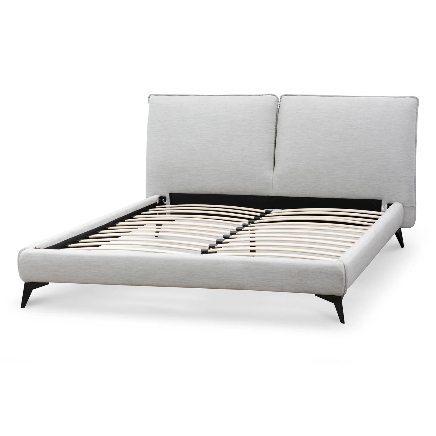 CBD6636-YO Fabric Queen Bed - Pearl Grey - Image 6