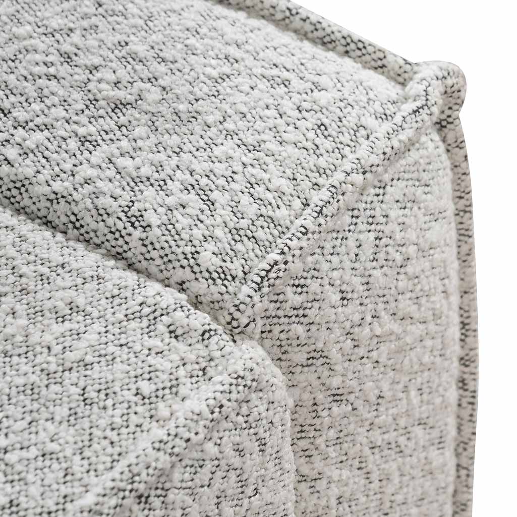 CBD6899-YO Queen Sized Bed Frame - Cloudy Pepper Boucle - Image 11