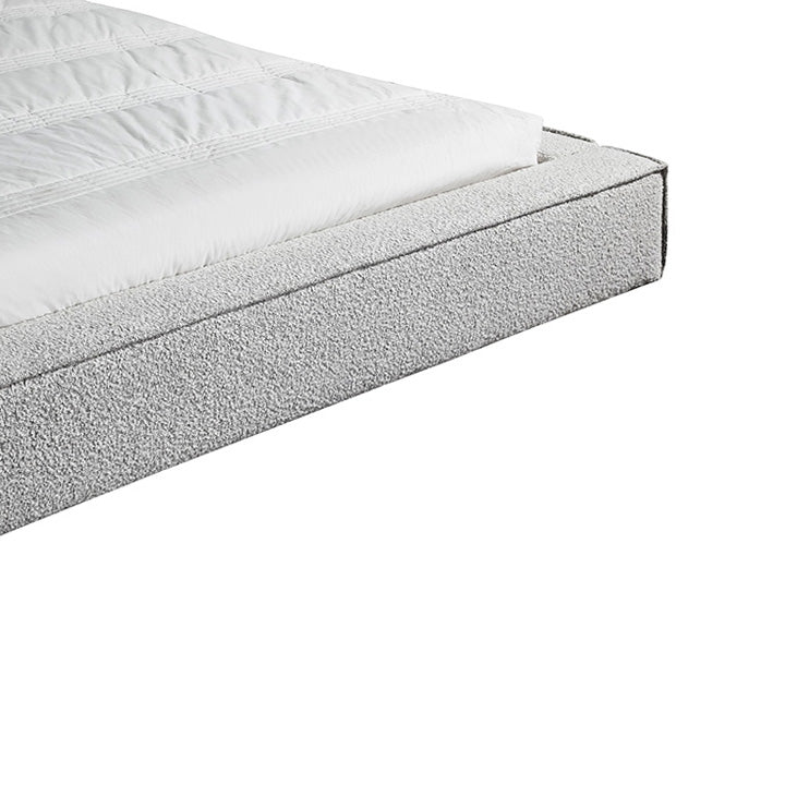 CBD6900-YO King Sized Bed Frame - Cloudy Pepper Boucle - Image 10