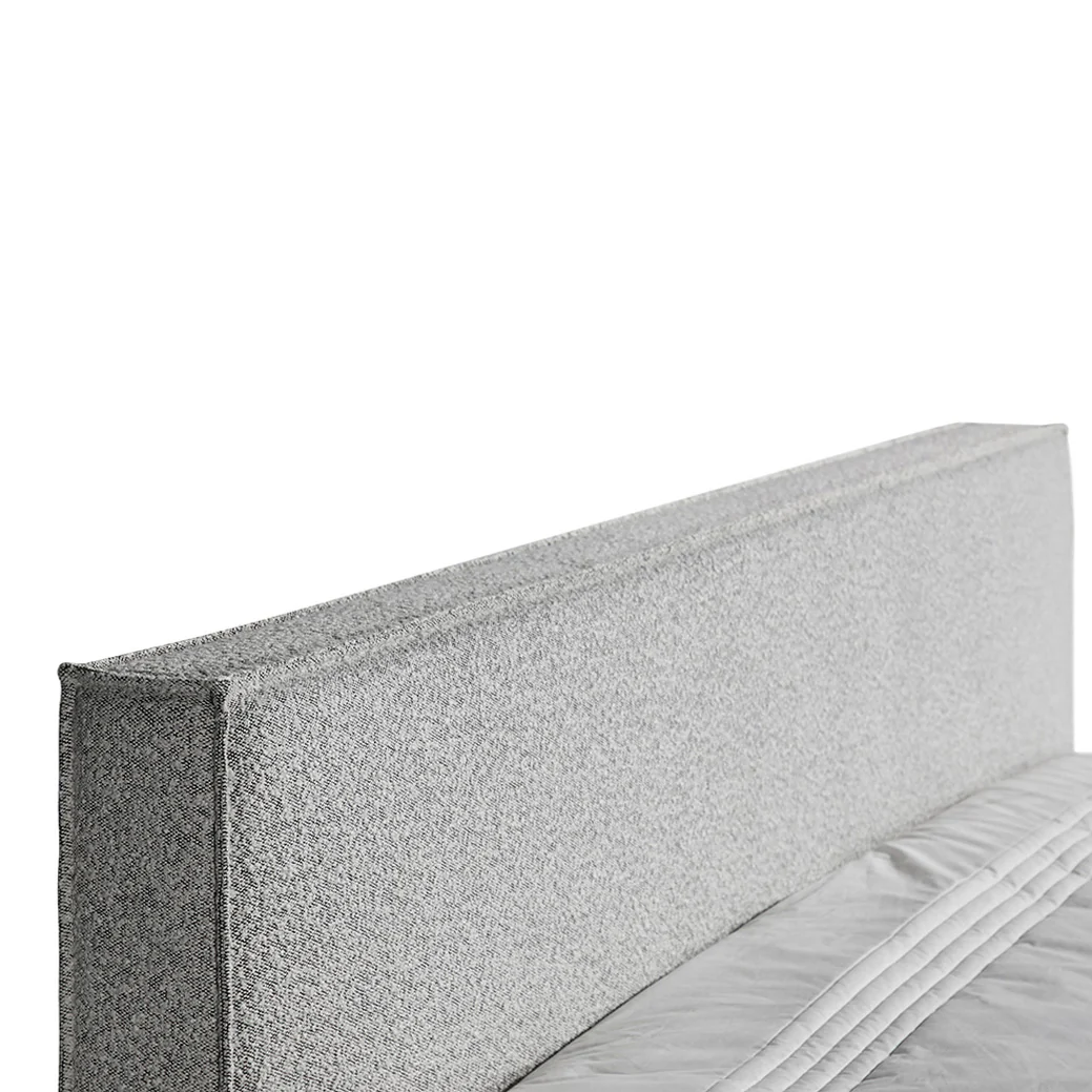 CBD6900-YO King Sized Bed Frame - Cloudy Pepper Boucle - Image 4