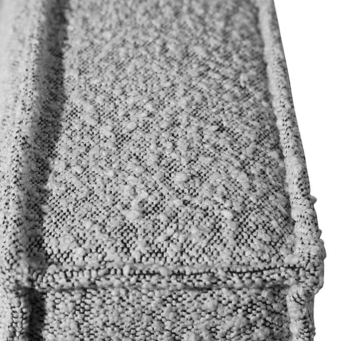 CBD6900-YO King Sized Bed Frame - Cloudy Pepper Boucle - Image 8