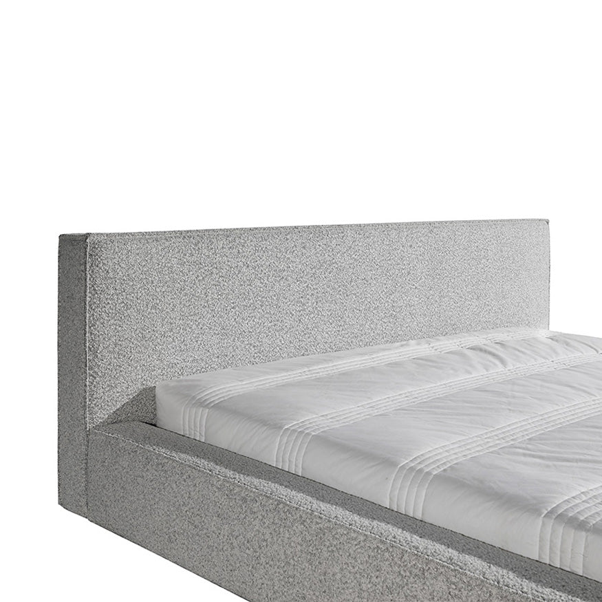CBD6900-YO King Sized Bed Frame - Cloudy Pepper Boucle - Image 9