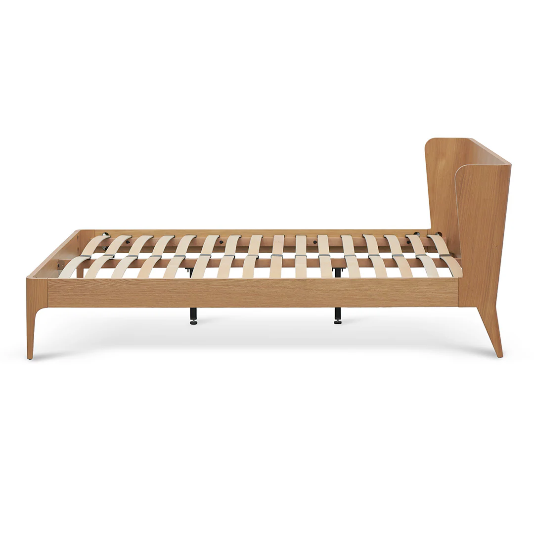 CBD8241-CN Queen Bed Frame - Natural Oak - Image 4