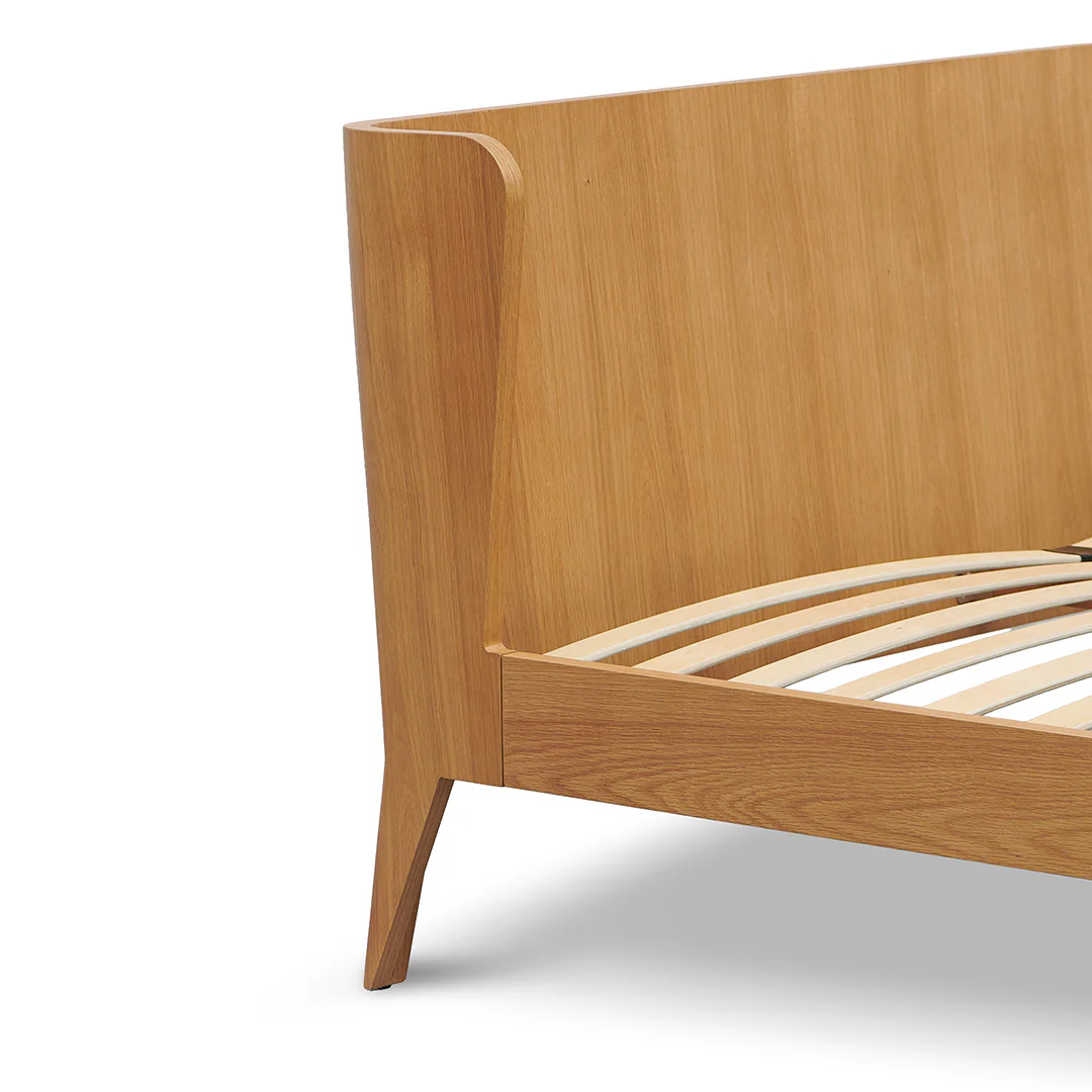 CBD8241-CN Queen Bed Frame - Natural Oak - Image 5