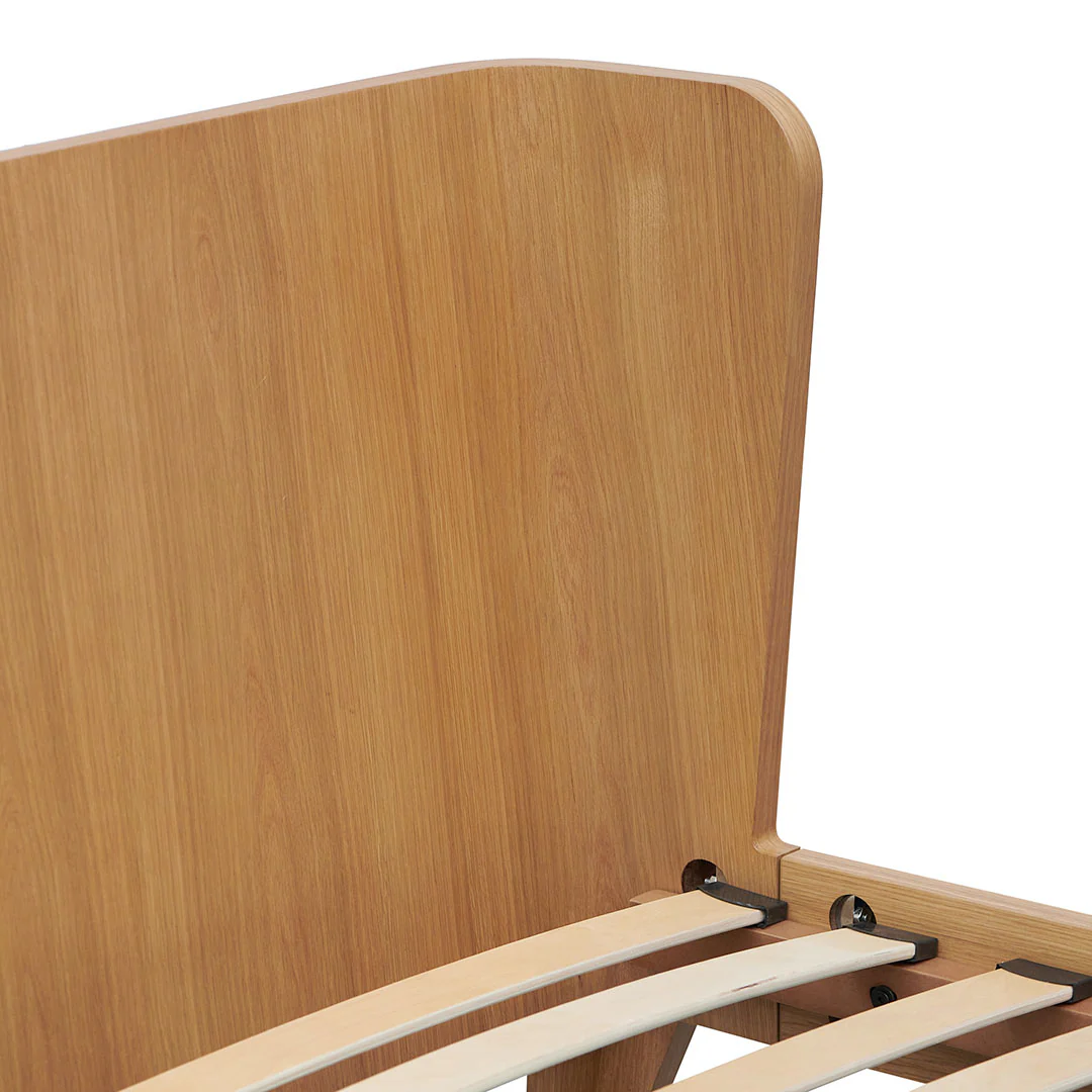 CBD8241-CN Queen Bed Frame - Natural Oak - Image 6