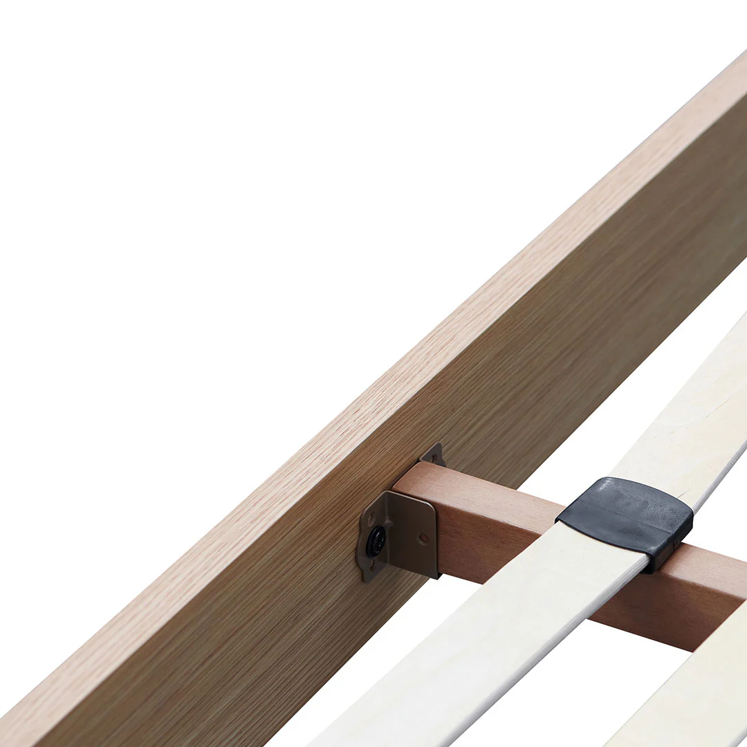 CBD8241-CN Queen Bed Frame - Natural Oak - Image 9