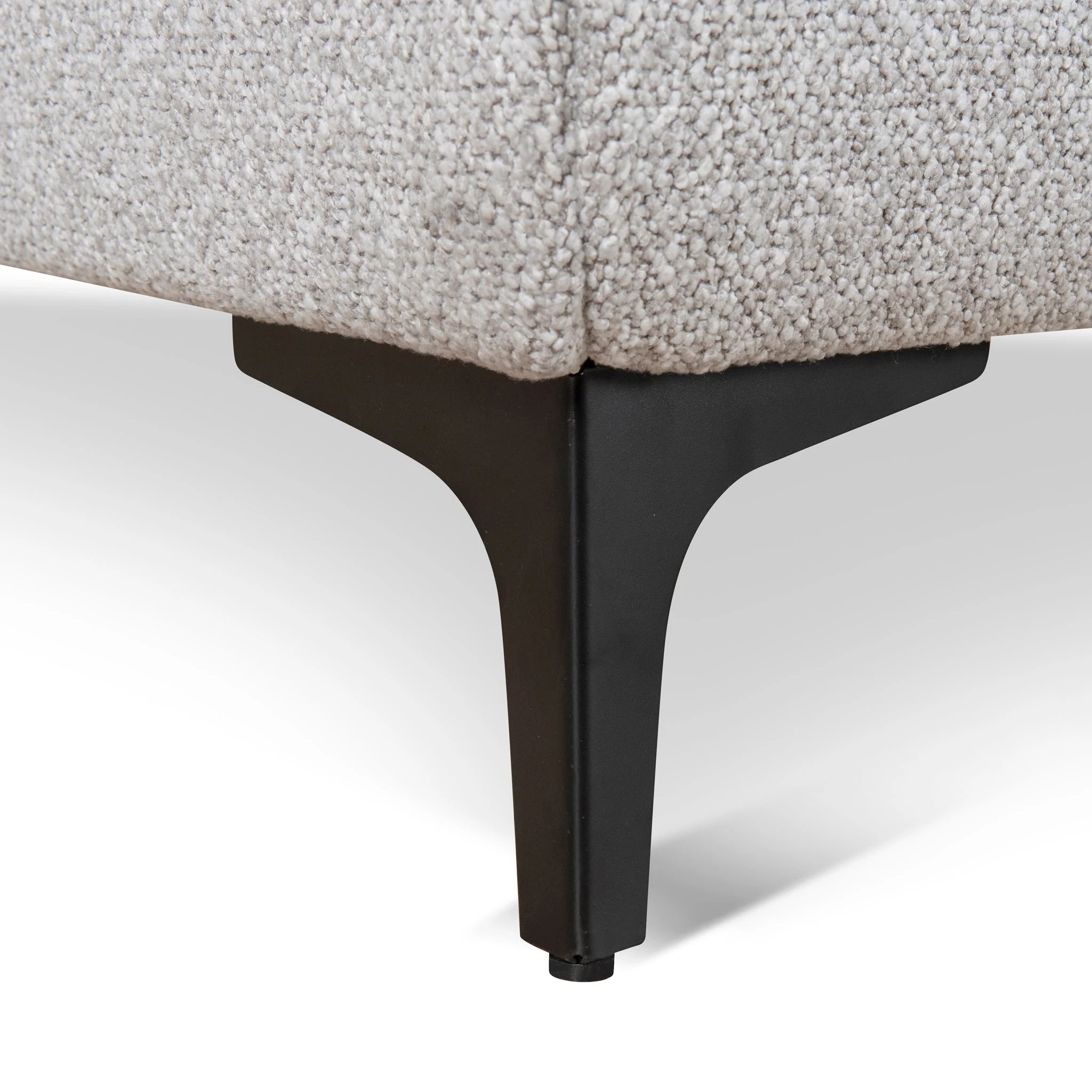 CBD8827-YO Fabric King Bed Frame - Clay Grey - Image 14