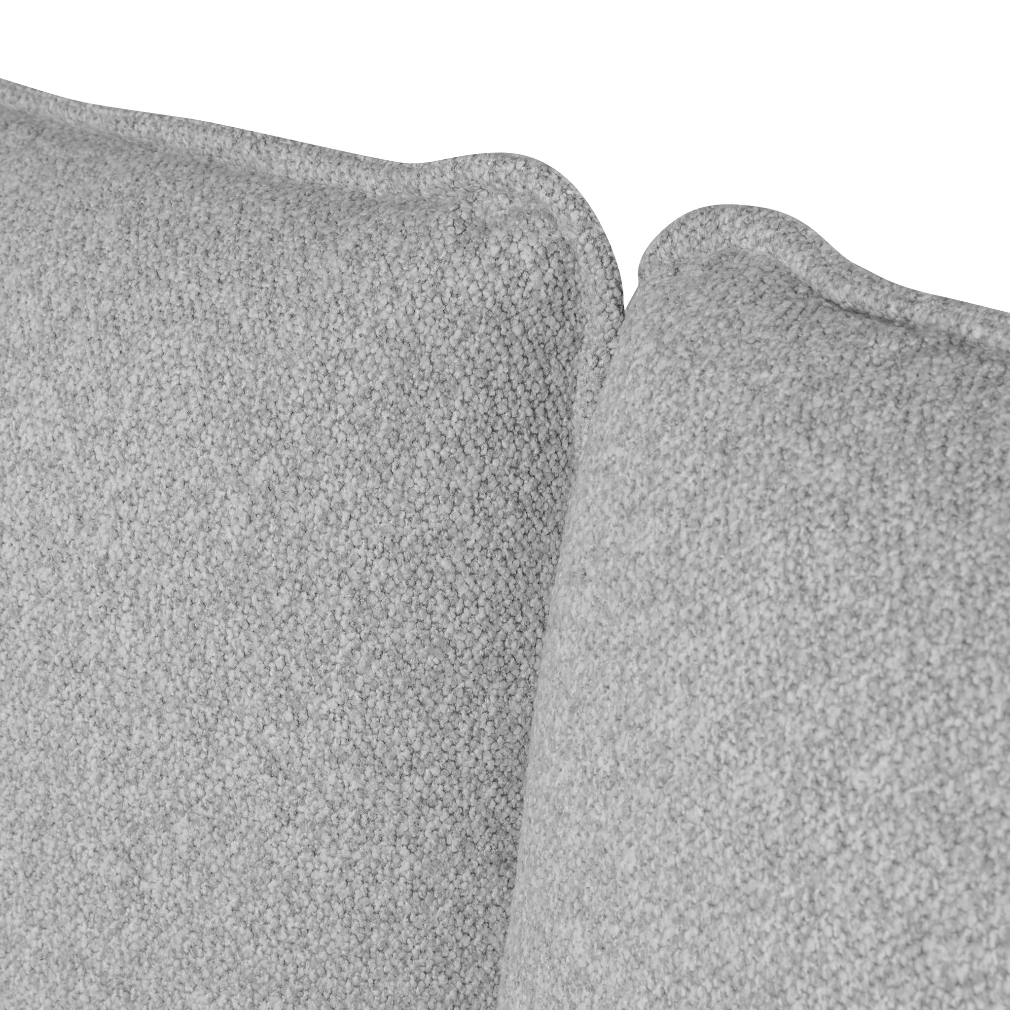 CBD8827-YO Fabric King Bed Frame - Clay Grey - Image 15