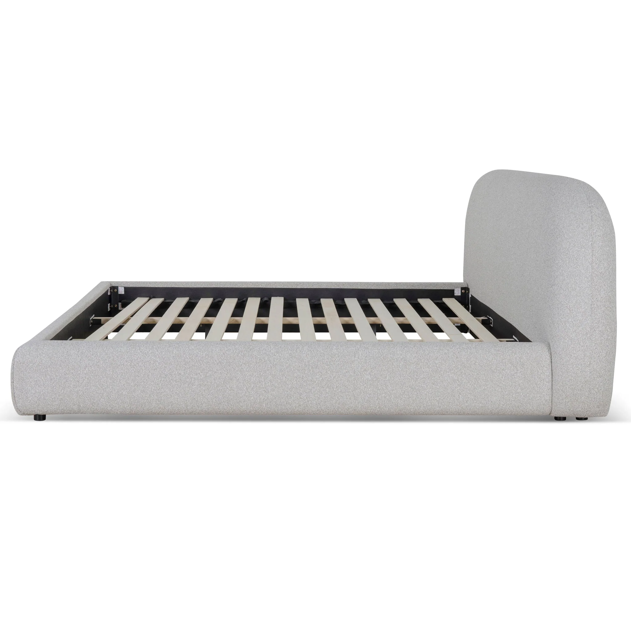 CBD8829-YO King Bed Frame - Clay Grey - Image 3