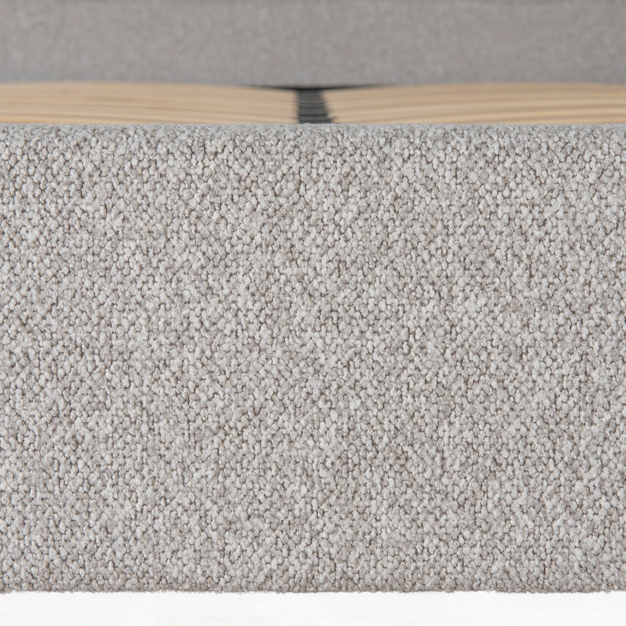 CBD8831-YO Fabric Queen Bed Frame - Clay Grey - Image 6