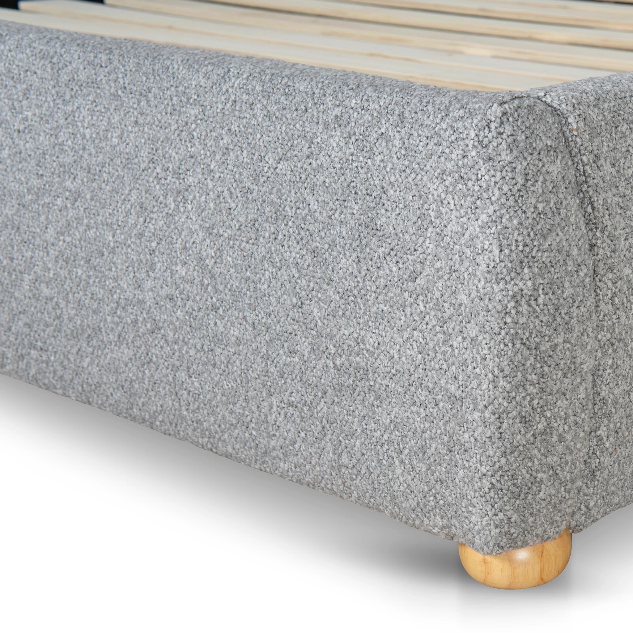 CBD8833-YO King Bed Frame - Storm Grey - Image 12