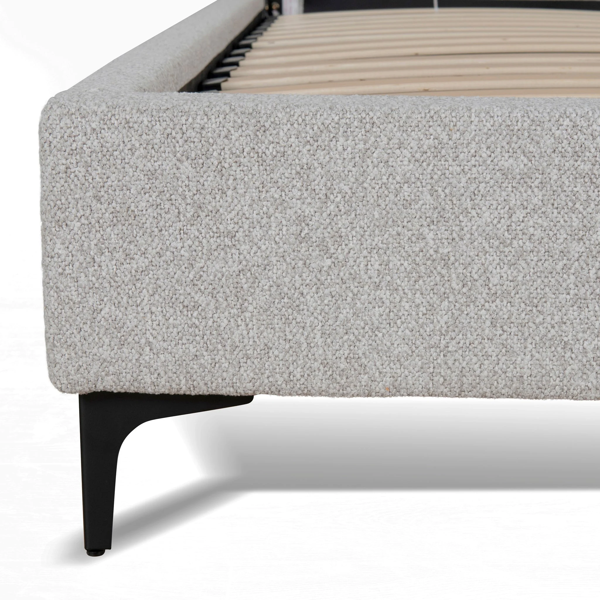 CBD8835-YO King Bed Frame - Clay Grey - Image 17