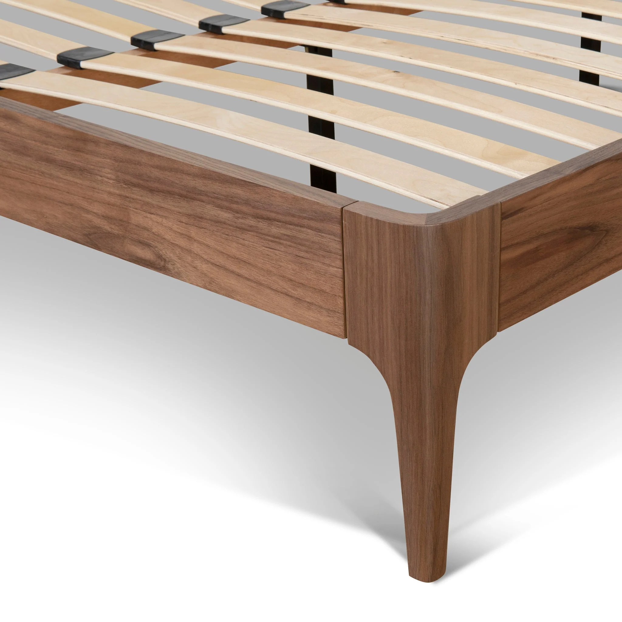 CBD8898-CN Queen Bed Frame - Walnut - Image 11