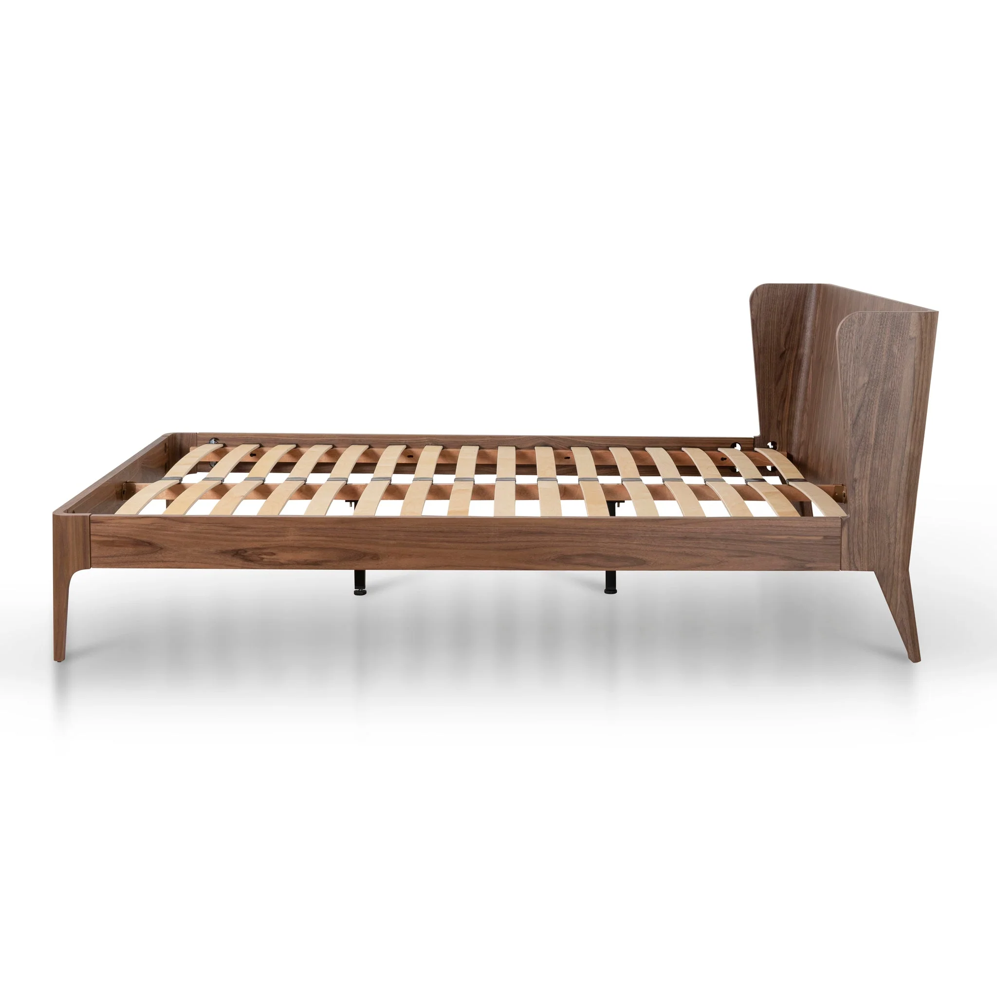 CBD8898-CN Queen Bed Frame - Walnut - Image 3