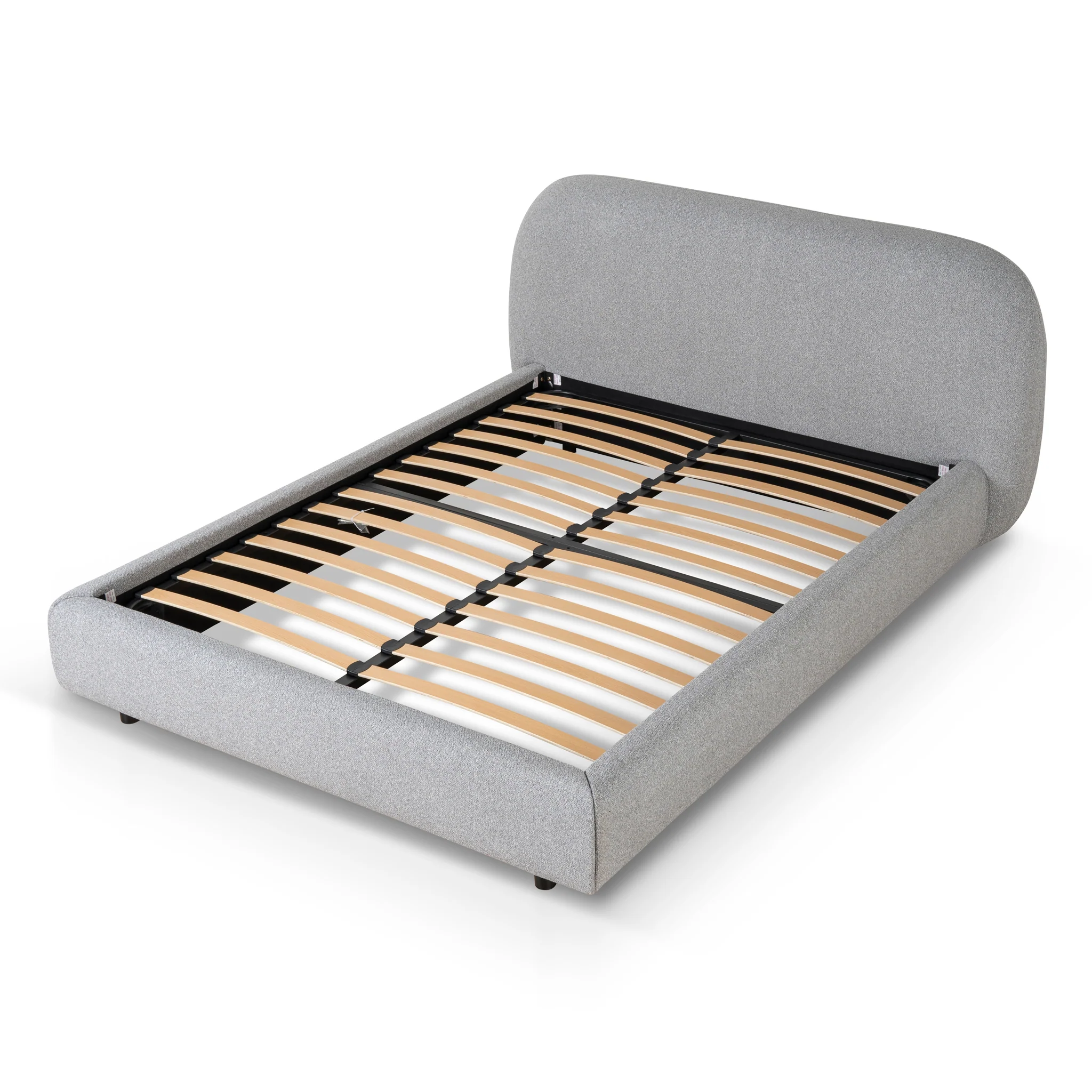 CBD8919-YO Queen Bed Frame - Storm Grey - Image 3