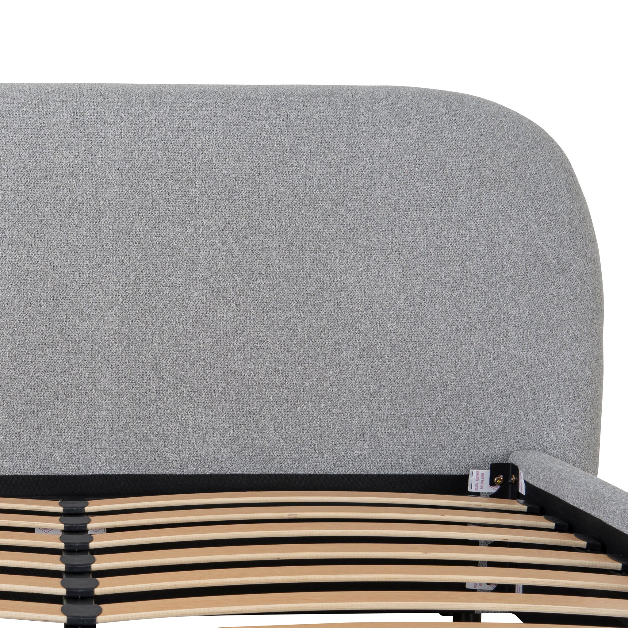 CBD8919-YO Queen Bed Frame - Storm Grey - Image 7