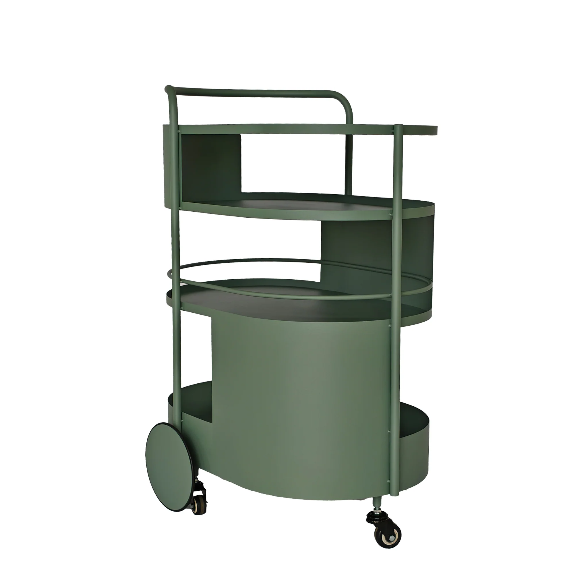 CBR12064-BC 63cm Bar Cart - Sage Green - Image 8