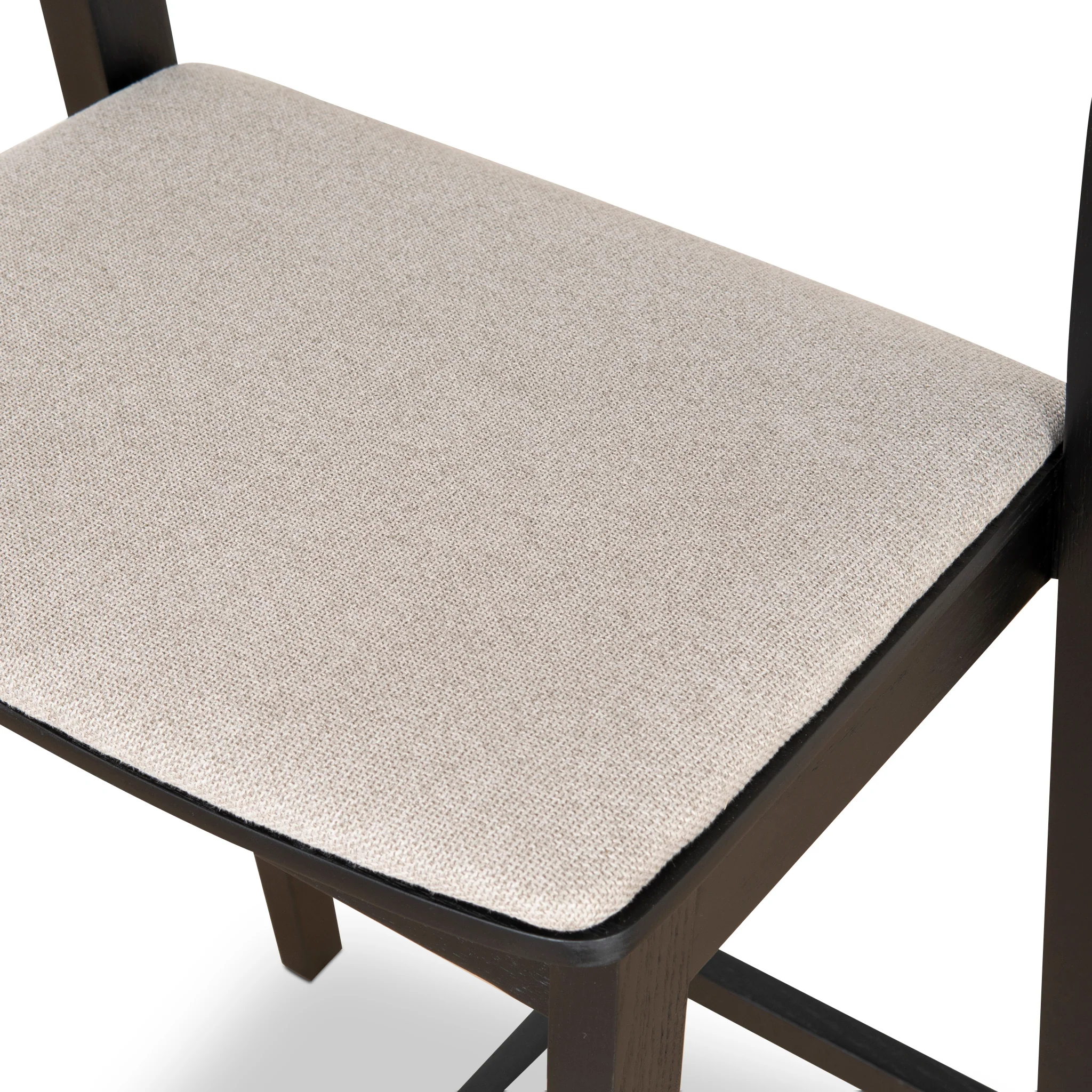 CBS10057-SD Black Bar Stool - Grey Seat - Image 14