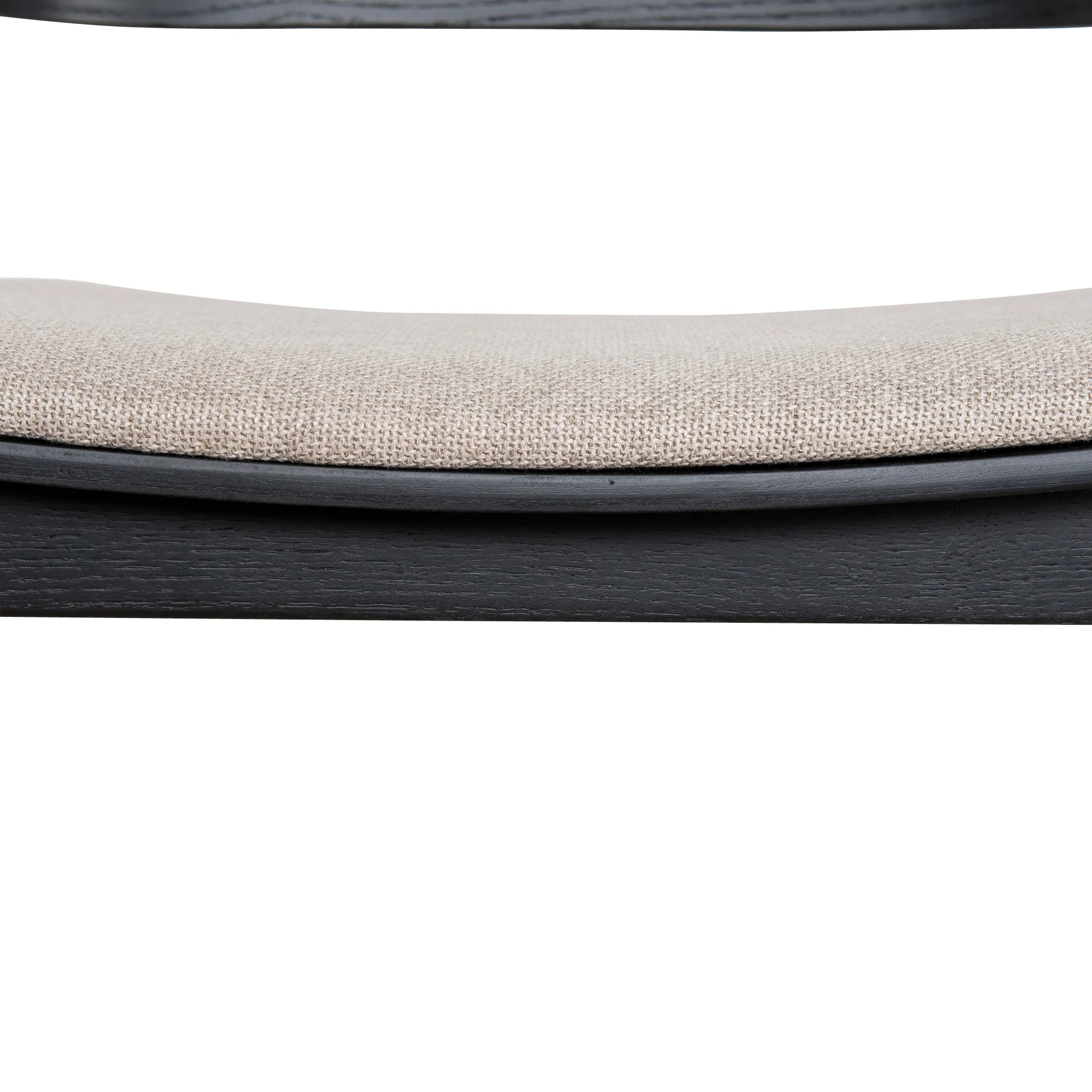 CBS10057-SD Black Bar Stool - Grey Seat - Image 15