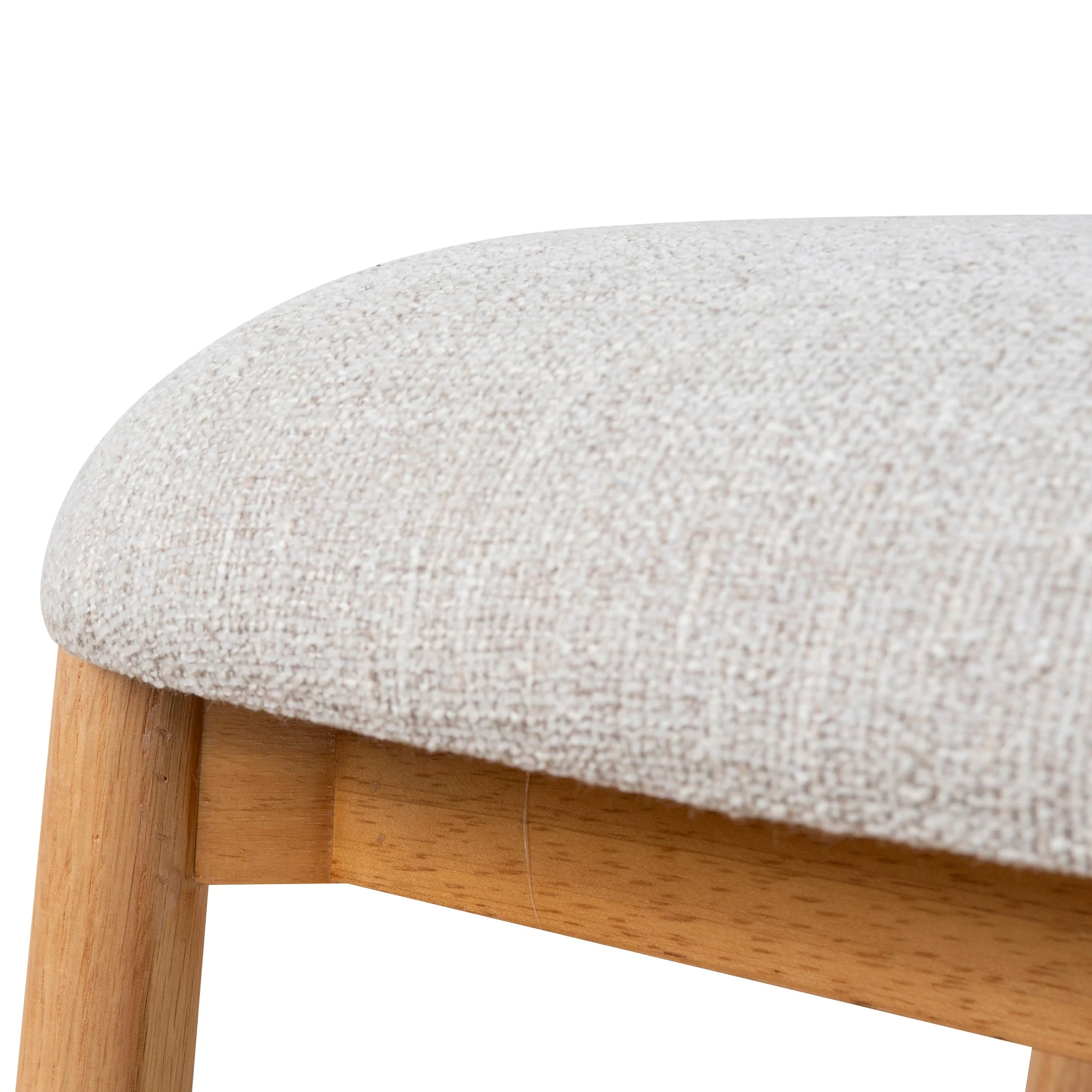 CBS10149-MY 65cm Coastal Beige Bar Stool - Natural Oak - Image 13