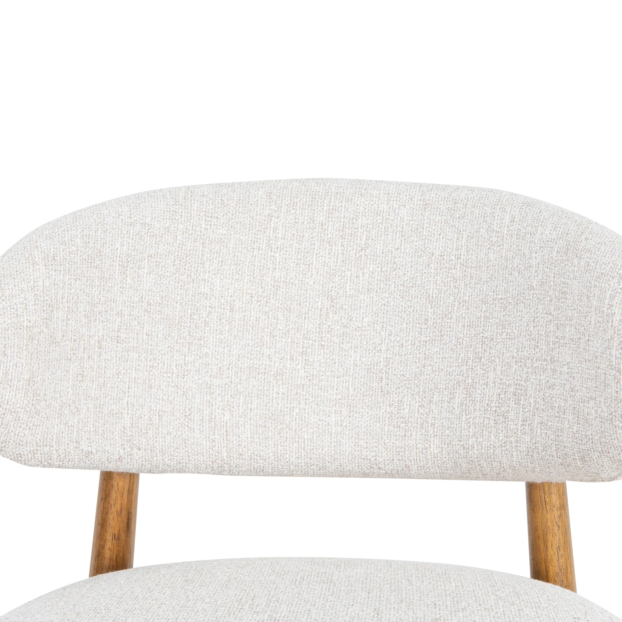 CBS10150-MY 65cm Coastal Beige Bar Stool - Walnut - Image 12