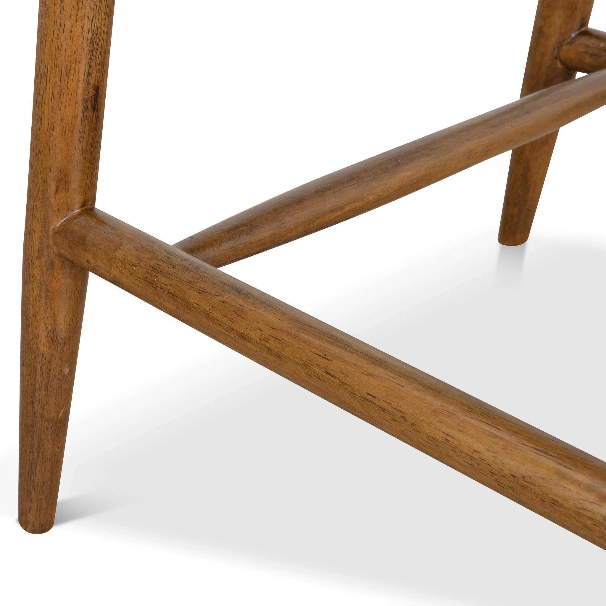 CBS10150-MY 65cm Coastal Beige Bar Stool - Walnut - Image 16