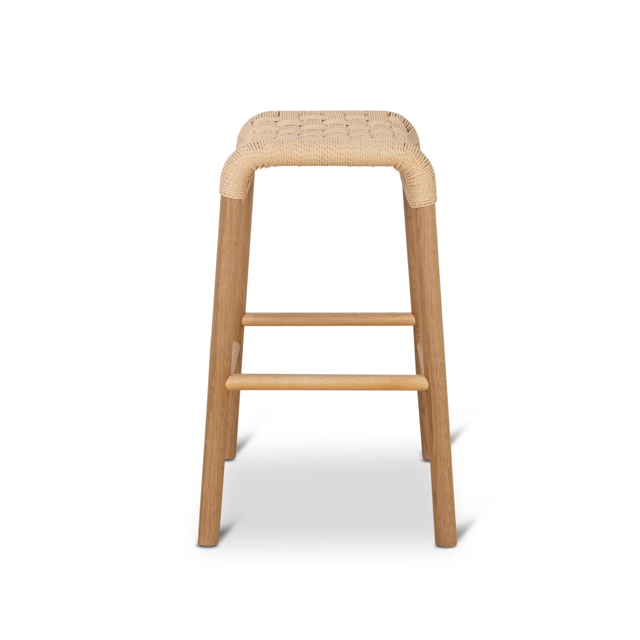 CBS10171-OW 65cm Bar Stool - Natural - Image 3