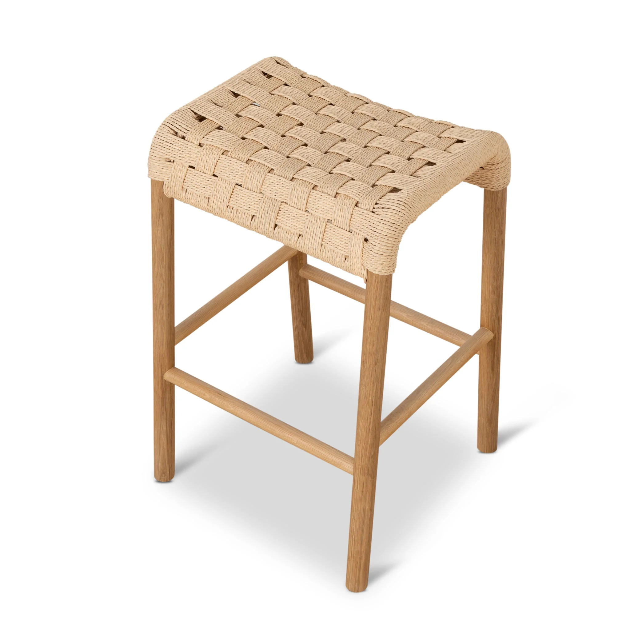 CBS10171-OW 65cm Bar Stool - Natural - Image 4