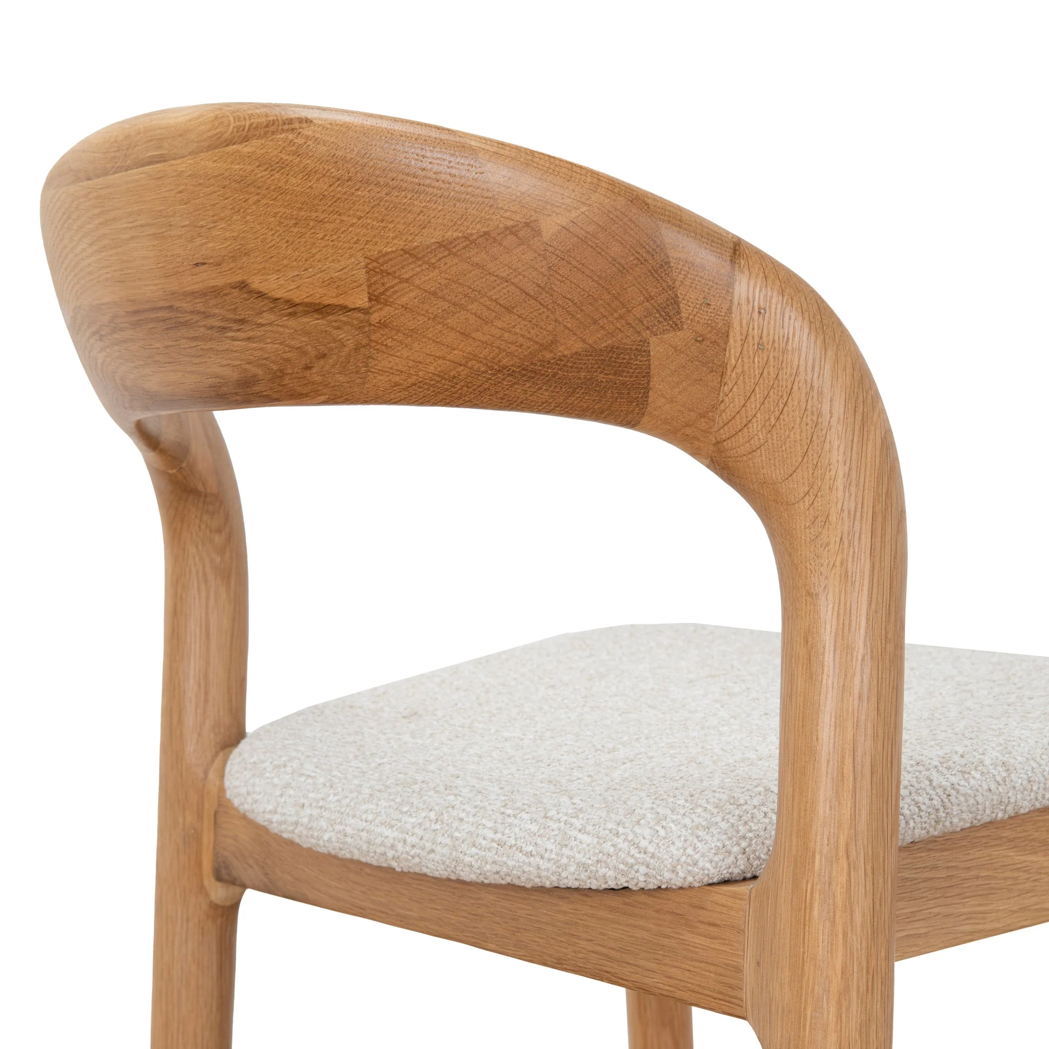 CBS10180-SD 65cm Natural Bar Stool - Beige (Set of 2) - Image 10