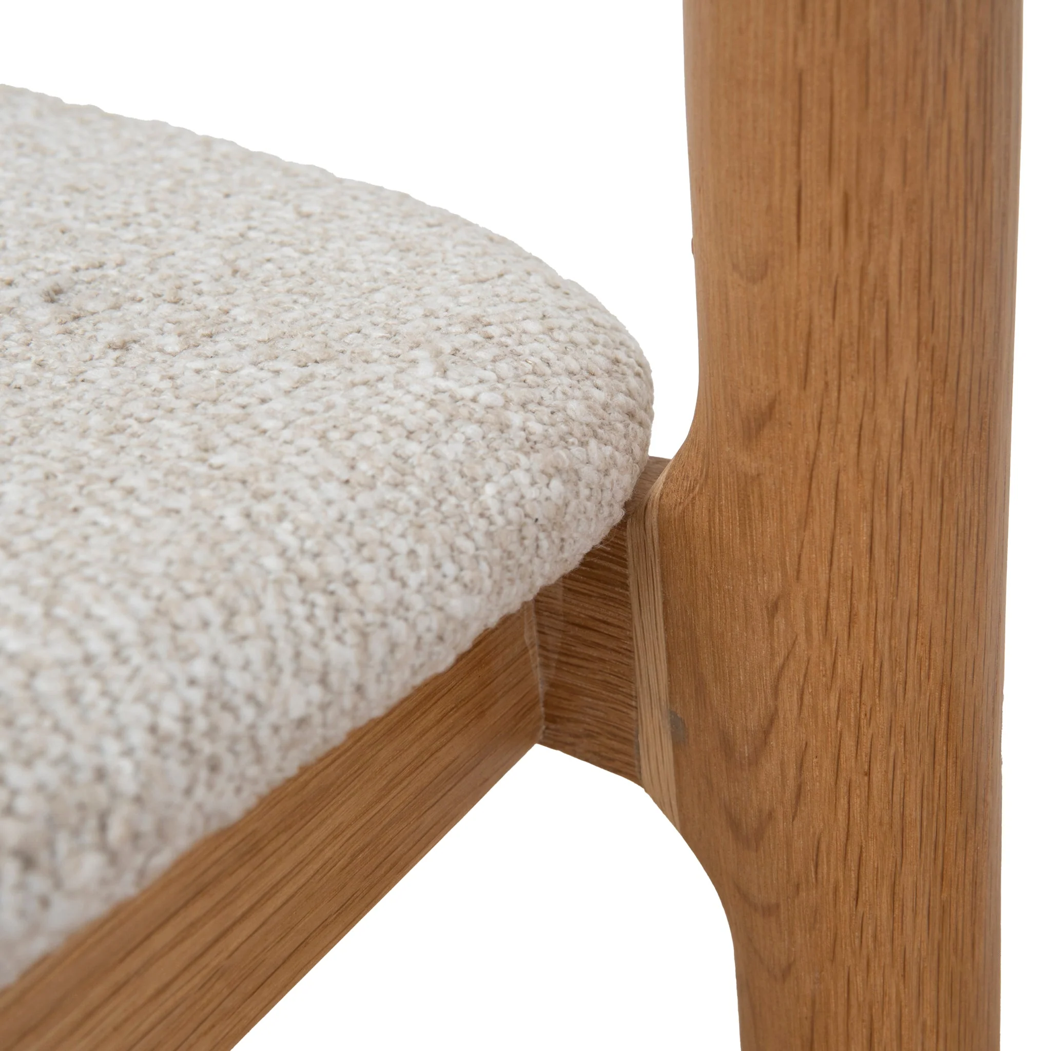 CBS10180-SD 65cm Natural Bar Stool - Beige (Set of 2) - Image 12
