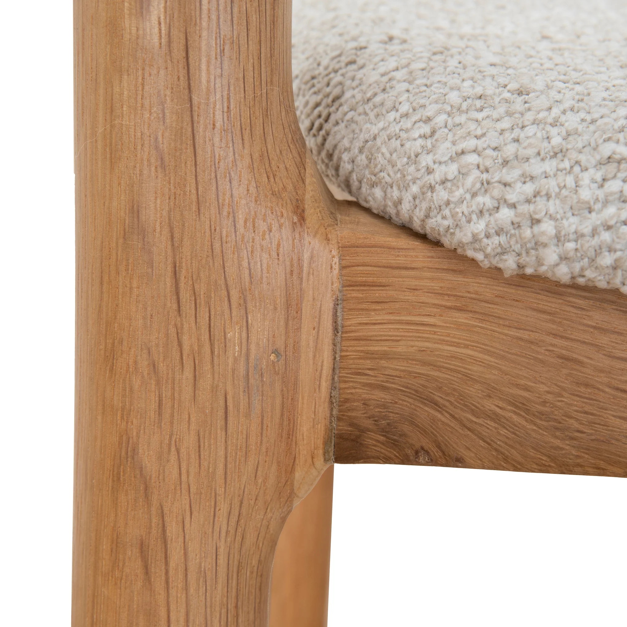 CBS10180-SD 65cm Natural Bar Stool - Beige (Set of 2) - Image 9