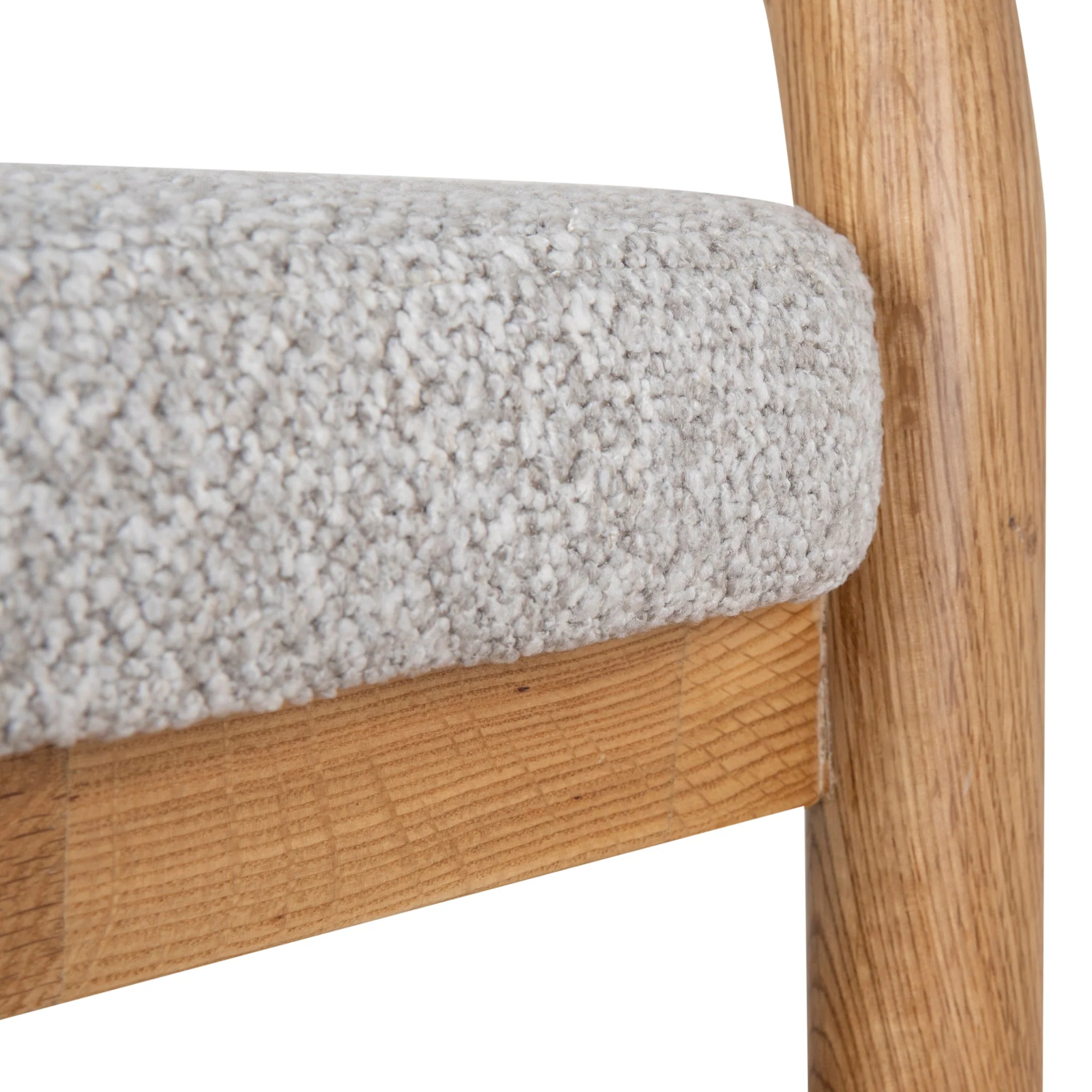 CBS10200-LJ 66cm Natural Bar Stool - Clay Grey - Image 11