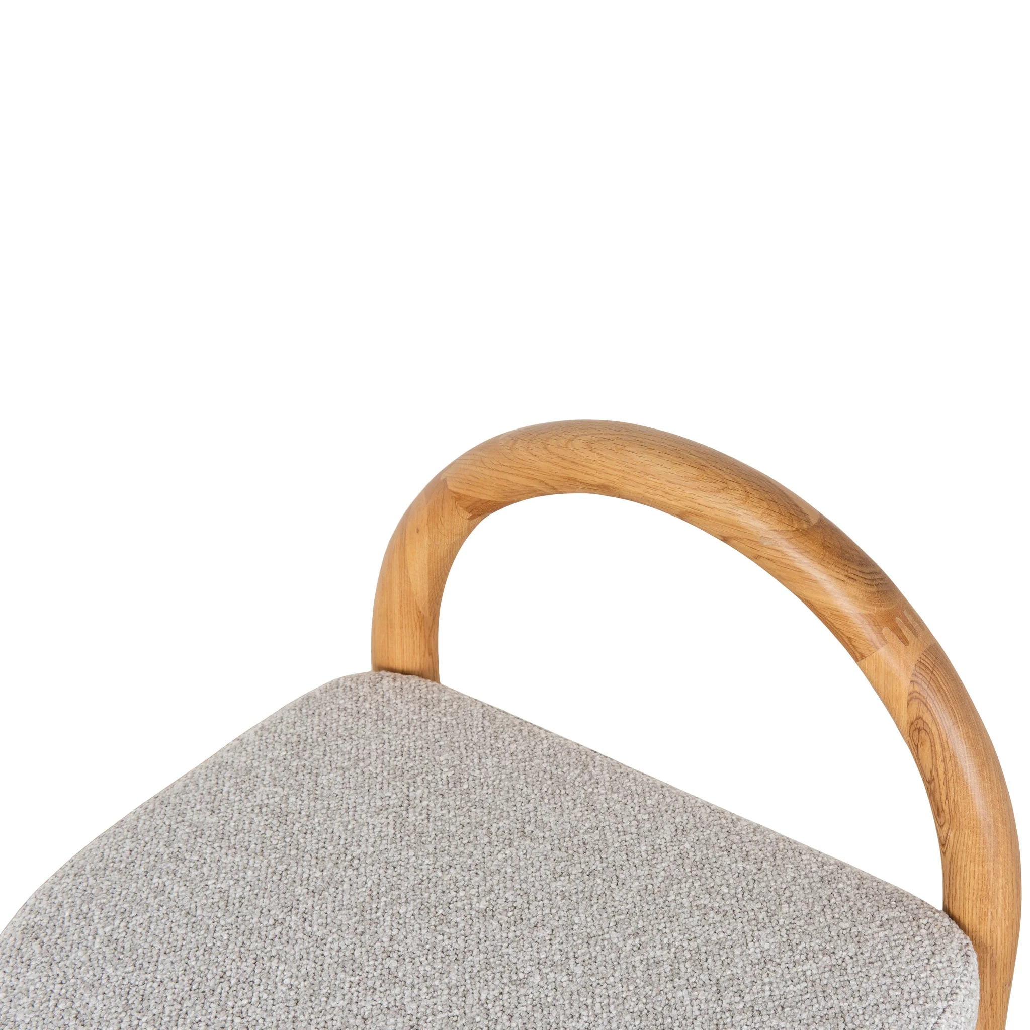 CBS10200-LJ 66cm Natural Bar Stool - Clay Grey - Image 12