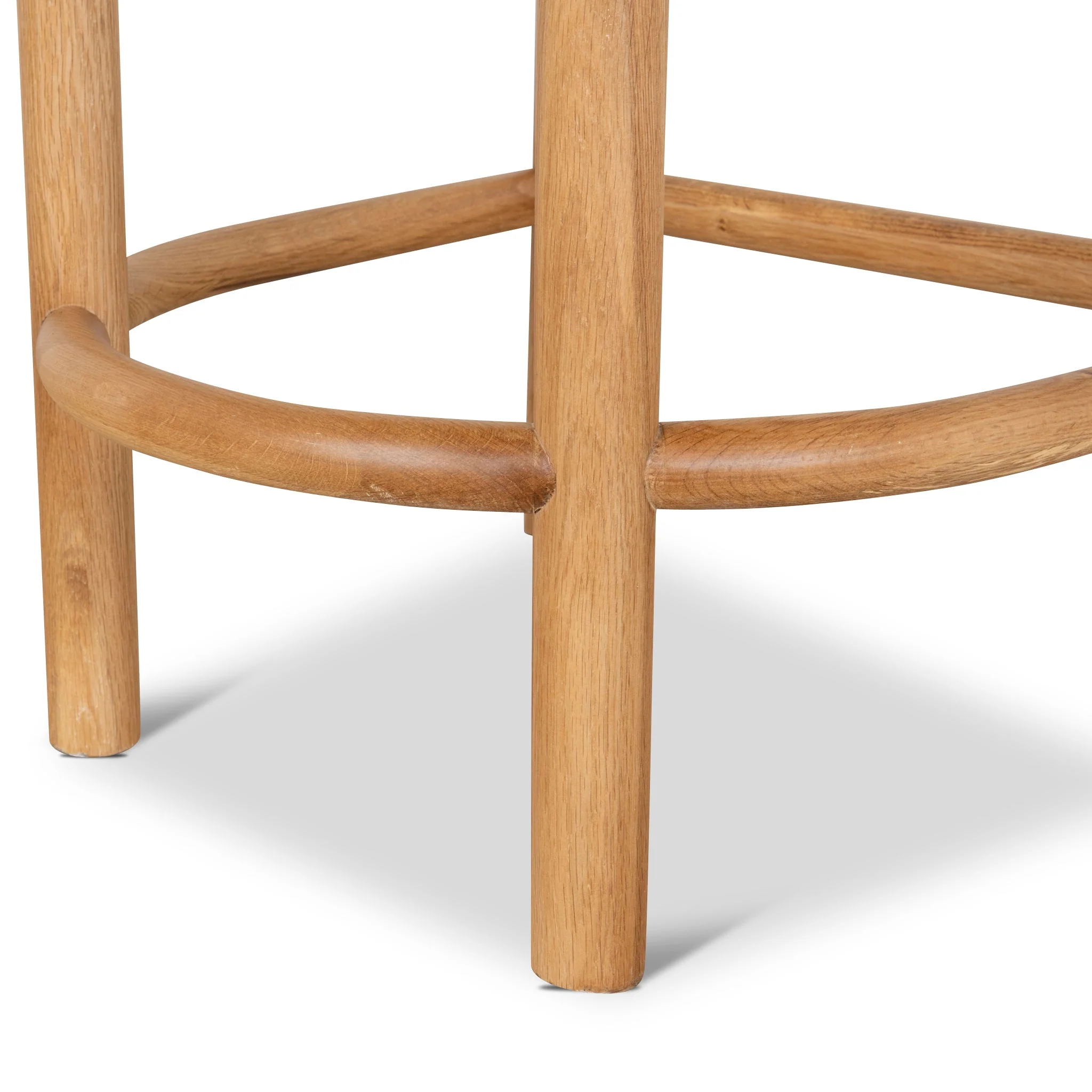 CBS10200-LJ 66cm Natural Bar Stool - Clay Grey - Image 9