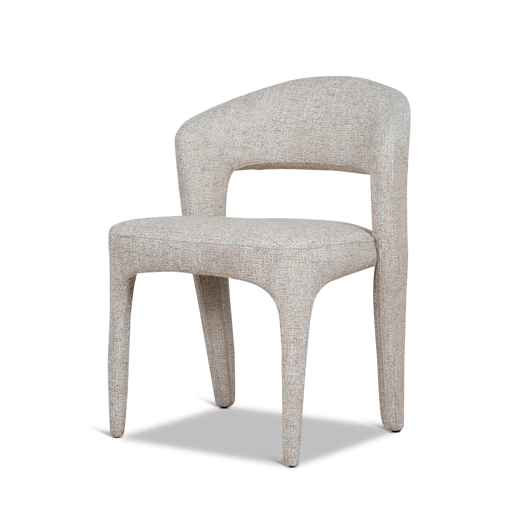 CDC10326-CI Dining Chair - Pale Beige (Set of 2) - Image 3